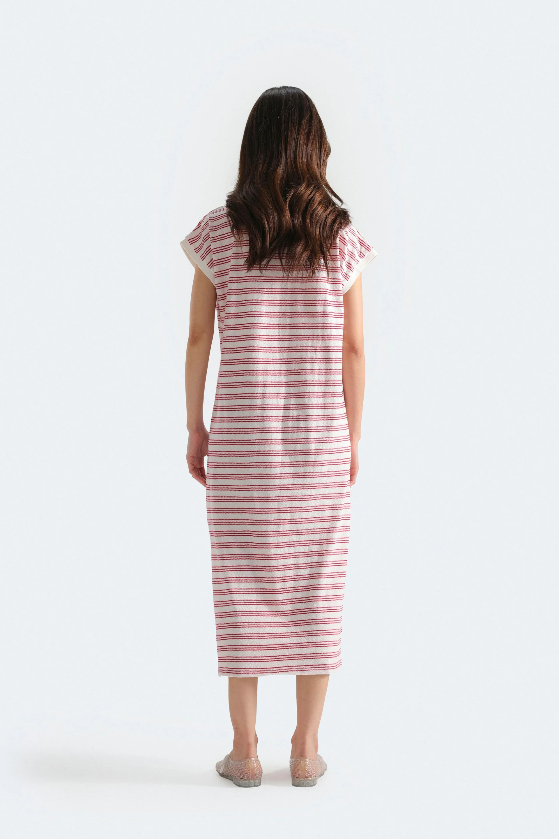 Striped Polo Dress - Image 11
