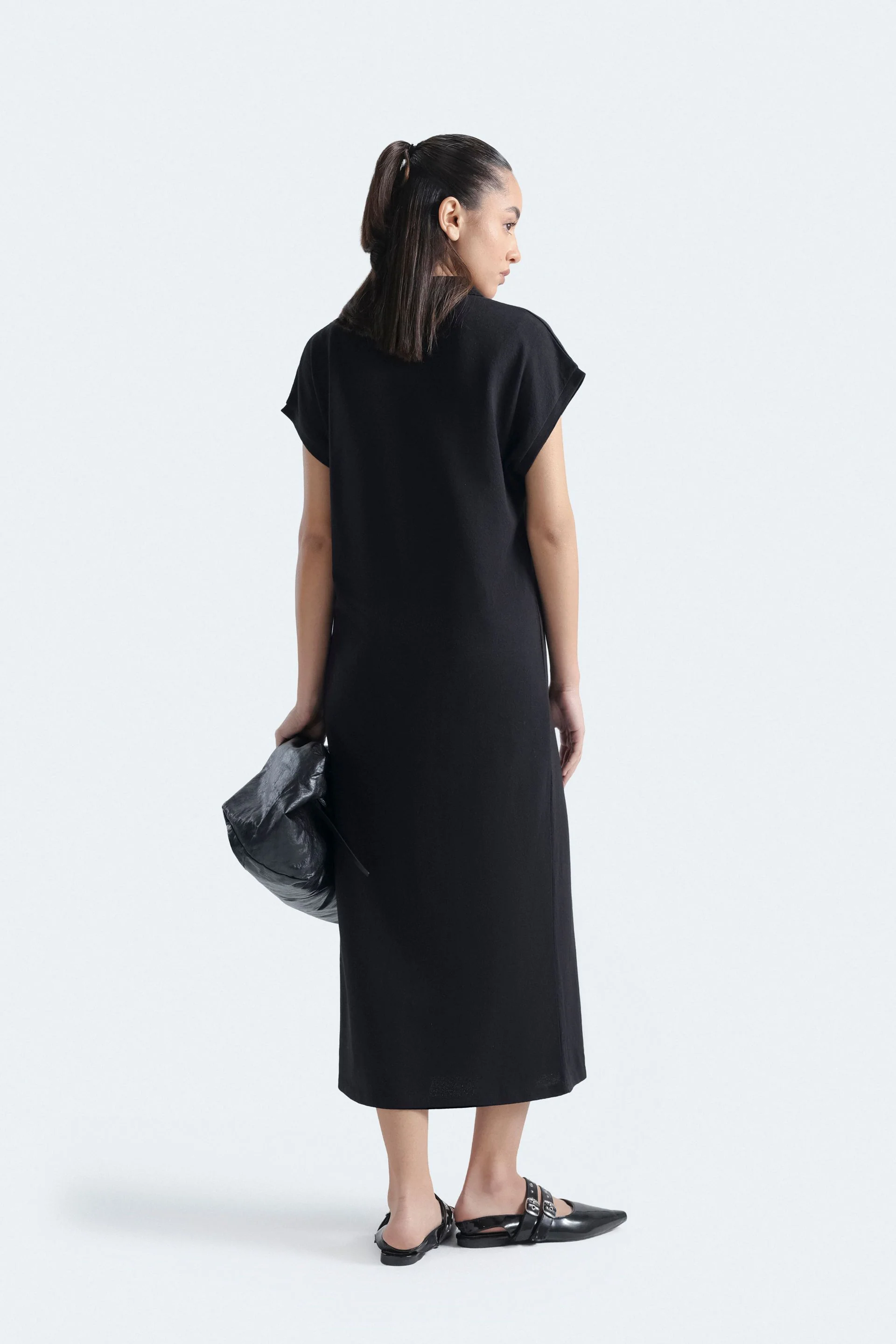 Polo Collar Dress - Image 4