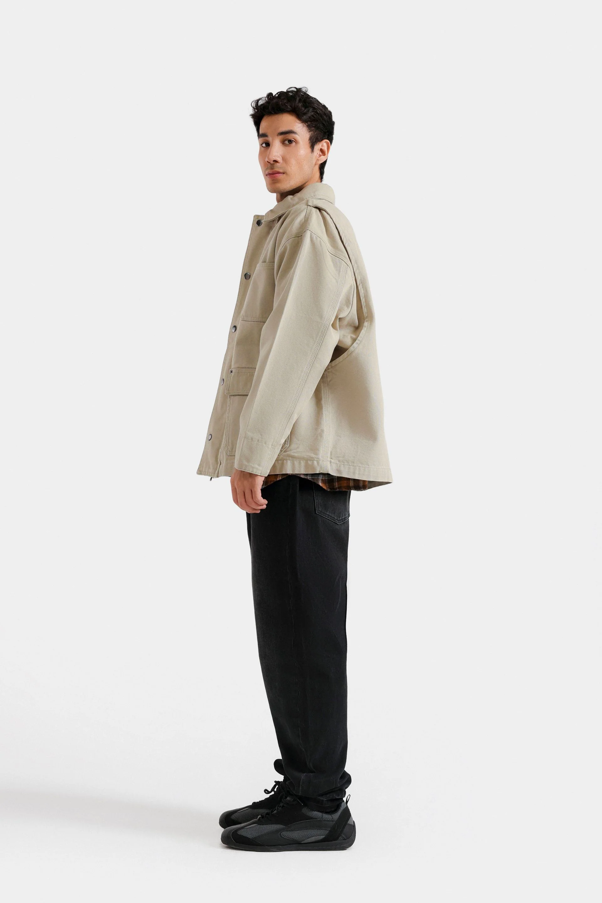 Non-Denim Shacket - Image 5
