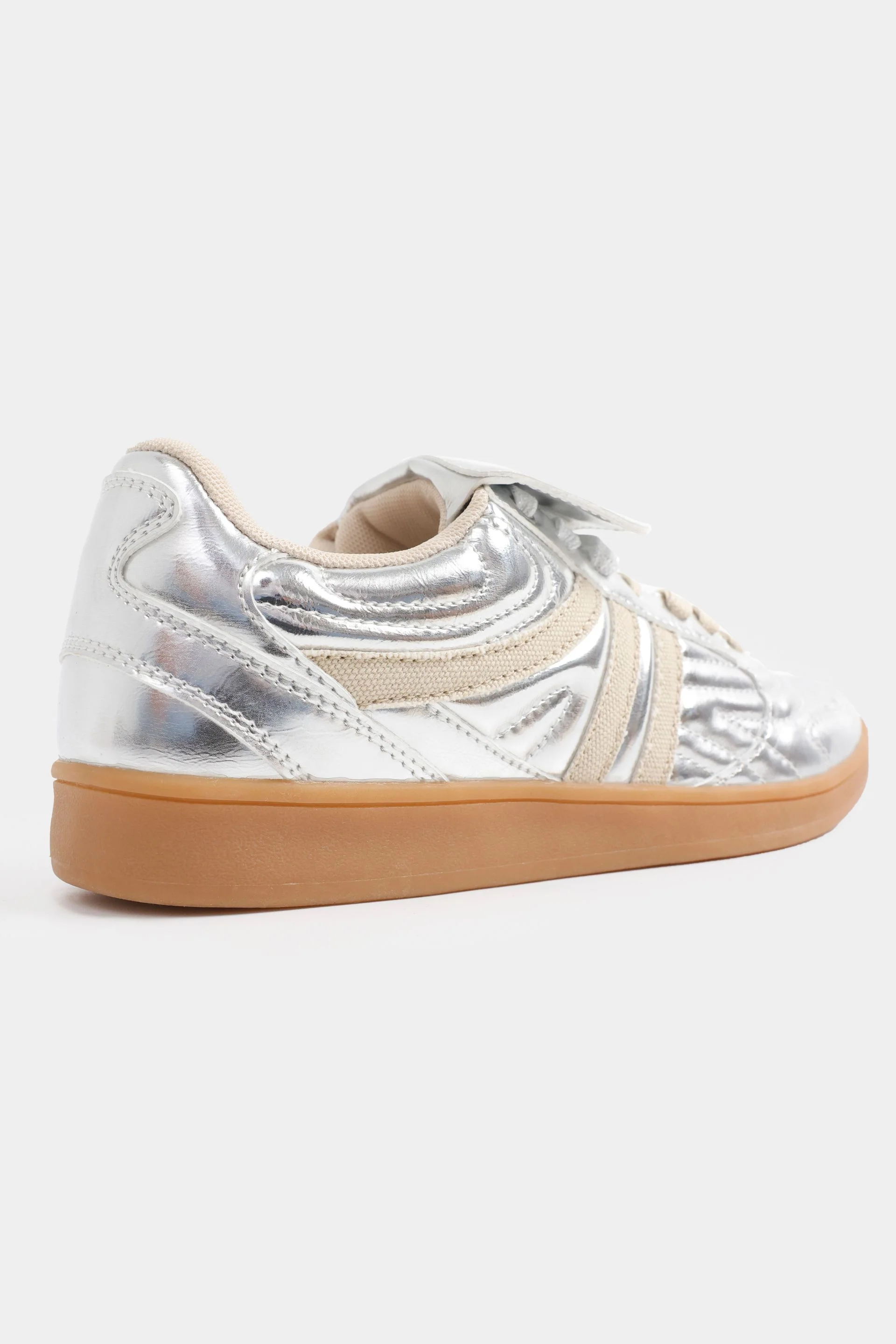 Multi-Piece Metallic Sneakers - Image 2