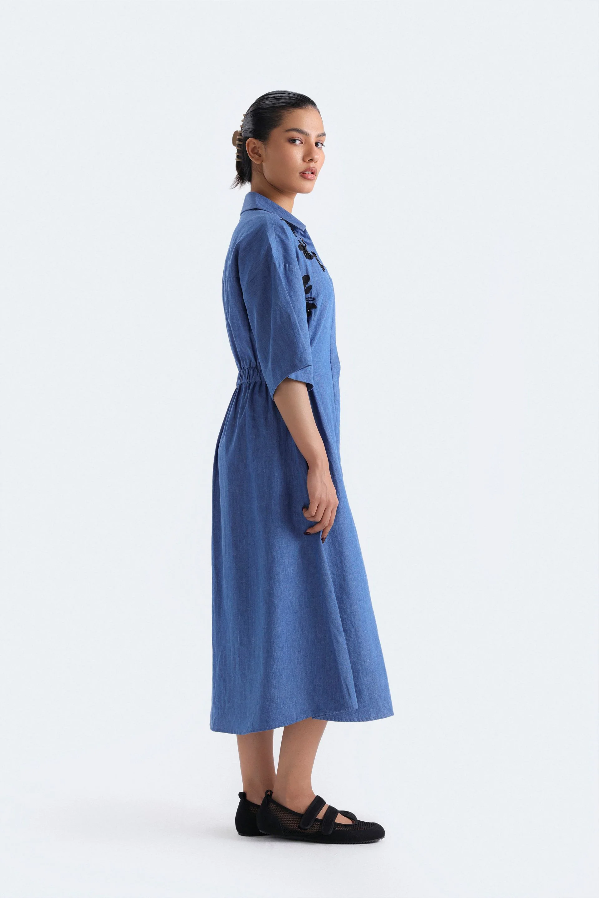 Embellished Midi Dress - Image 3