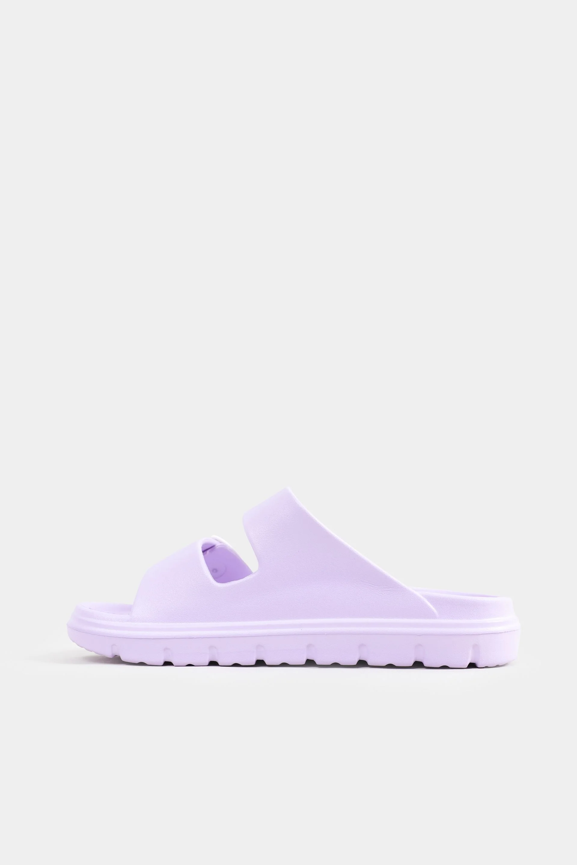 Double Buckle Rubberized Slides - Image 5
