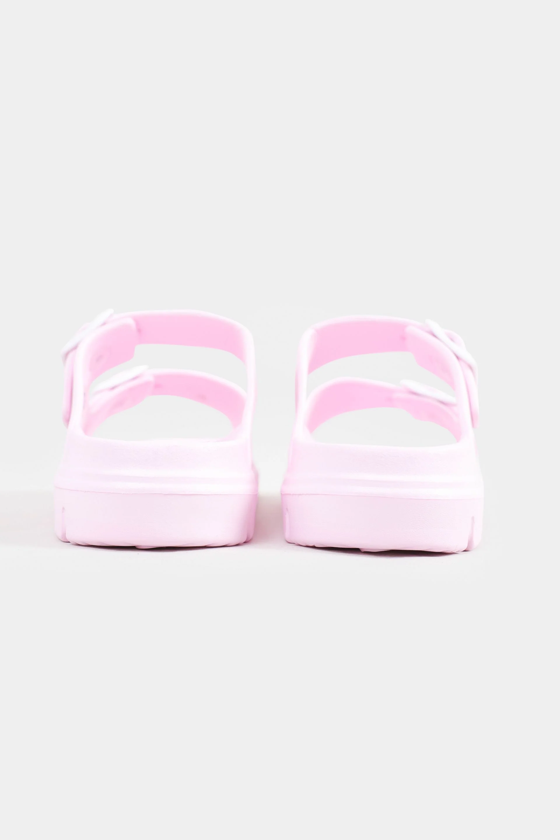 Double Buckle Rubberized Slides - Image 9