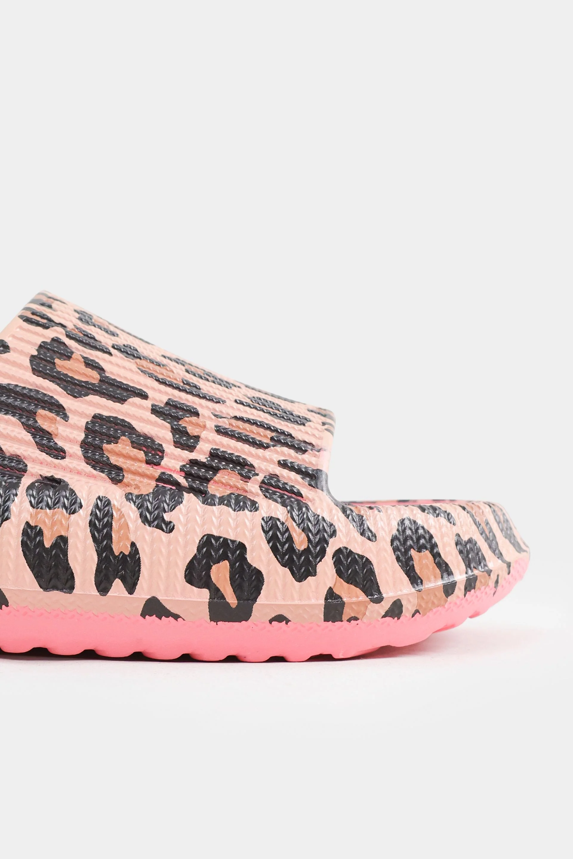 Animal Print Rubberized Slides - Image 3