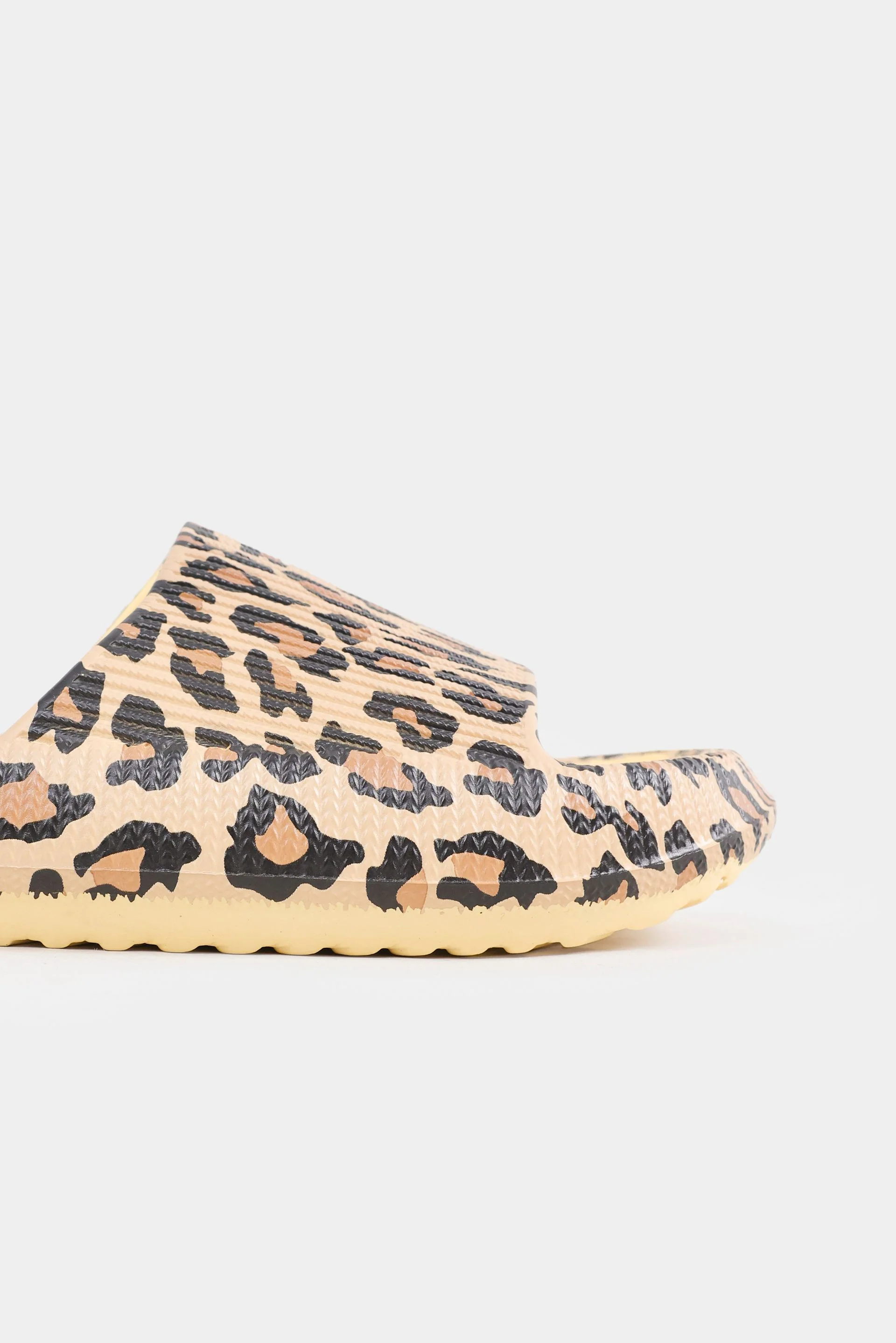 Animal Print Rubberized Slides - Image 9