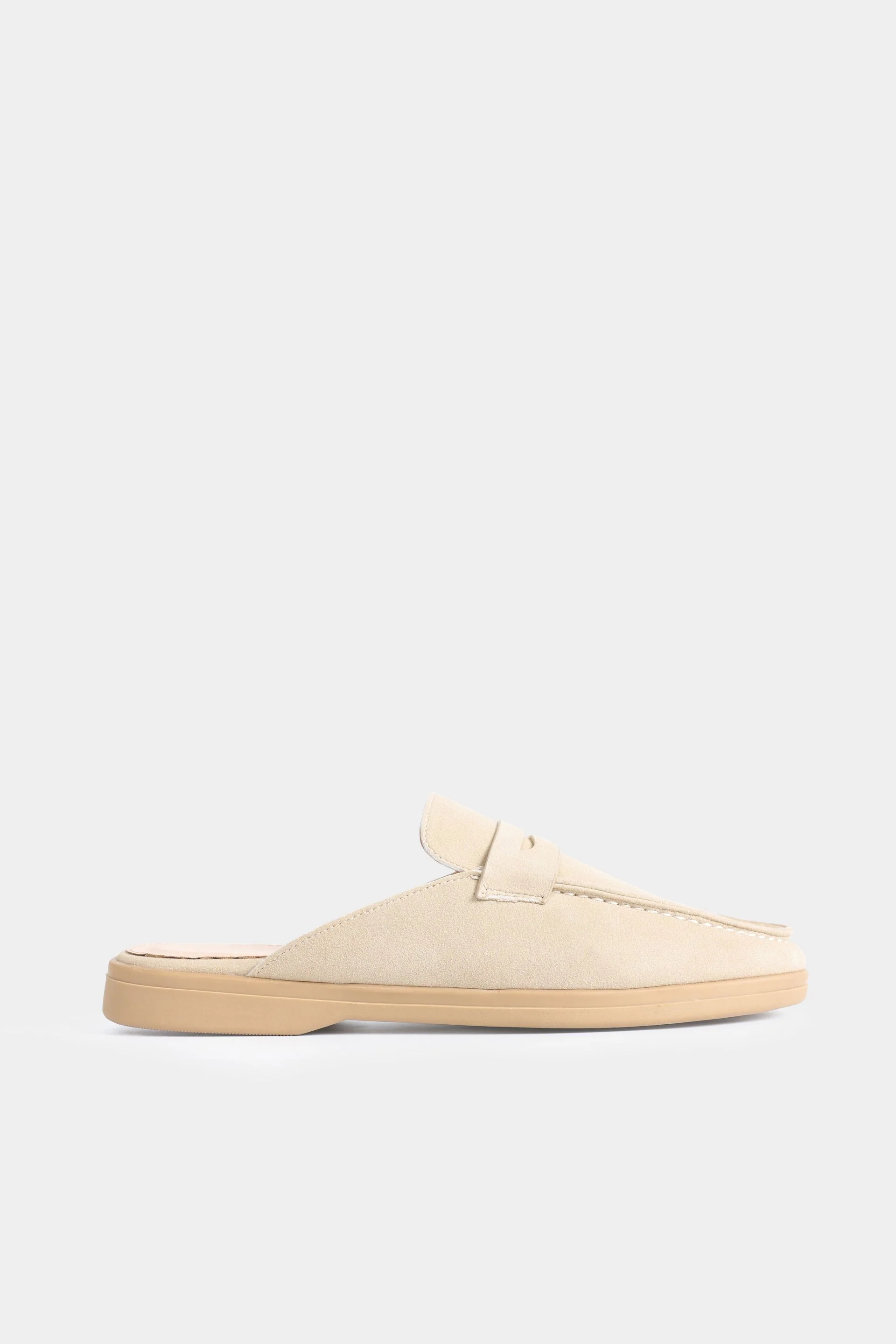 Suede Mules