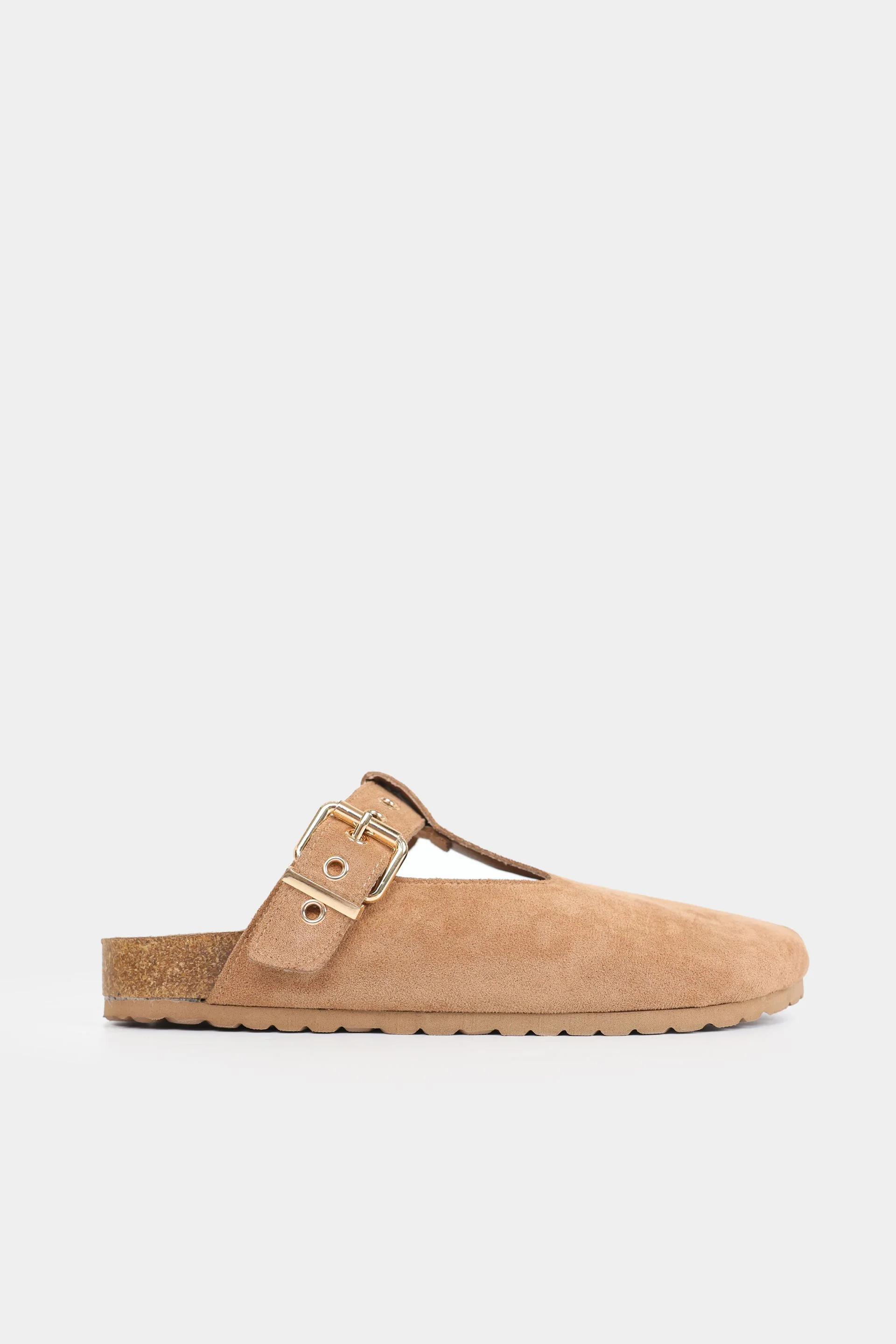 Suede Clogs