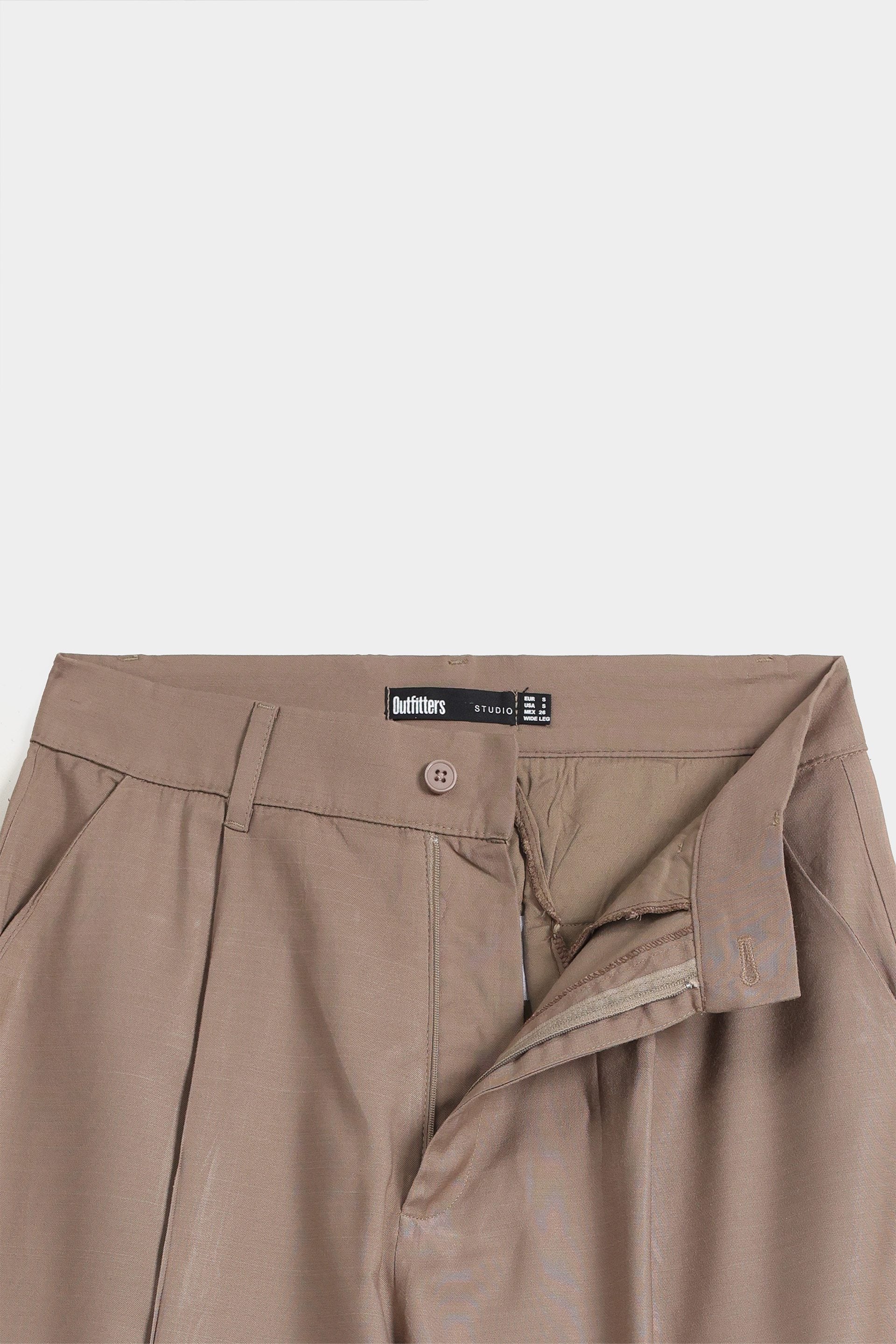 Pleated Wide Leg Pants - Image 14