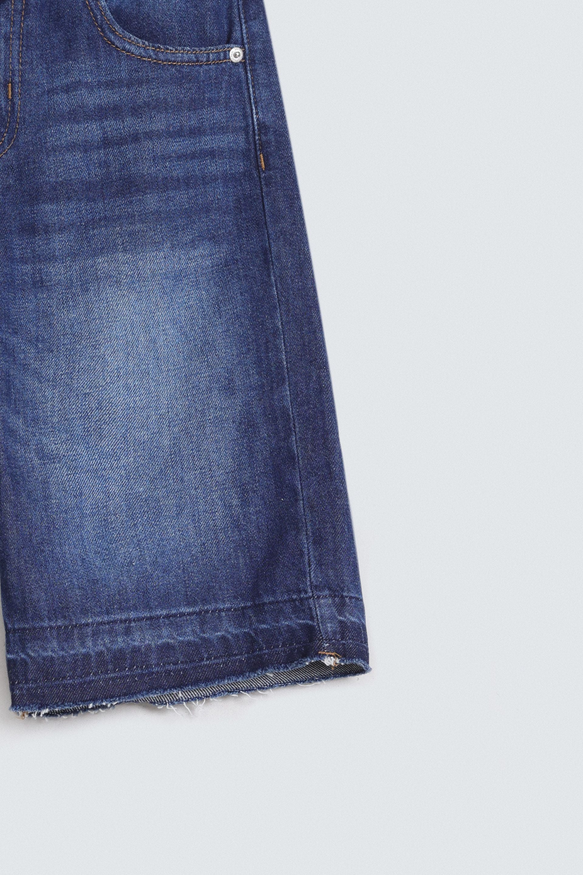 Denim Bermuda Shorts - Image 10