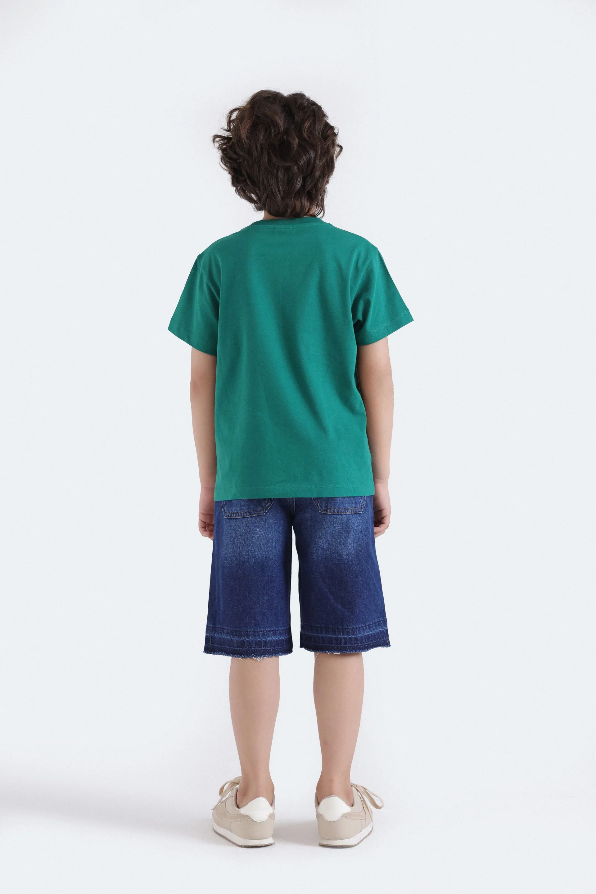 Denim Bermuda Shorts - Image 14