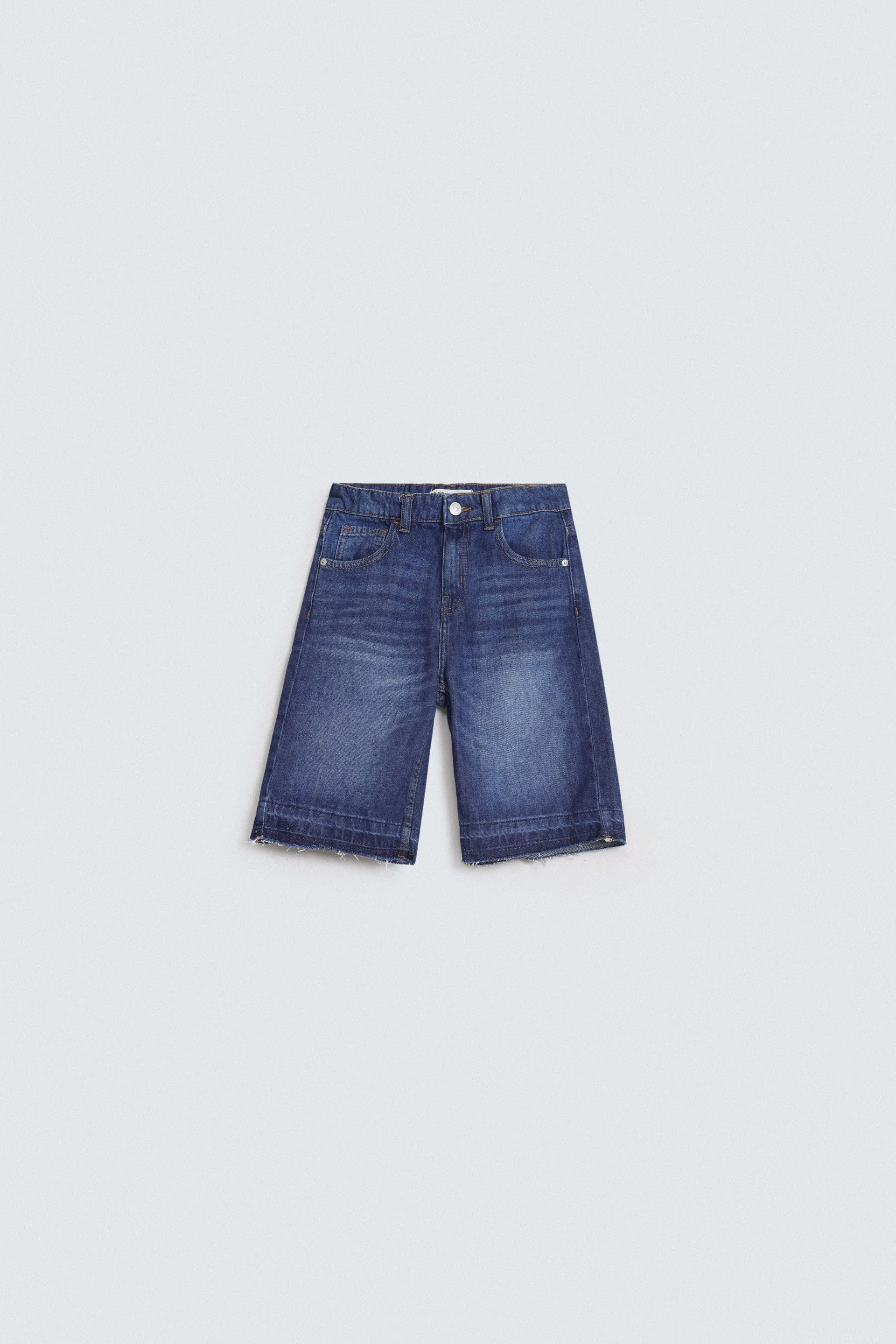 Denim Bermuda Shorts - Image 8