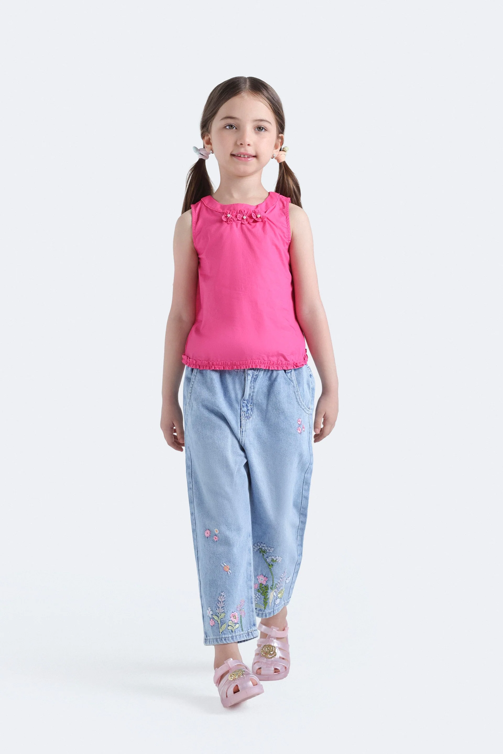 Cropped Embellished Blouse - Image 10