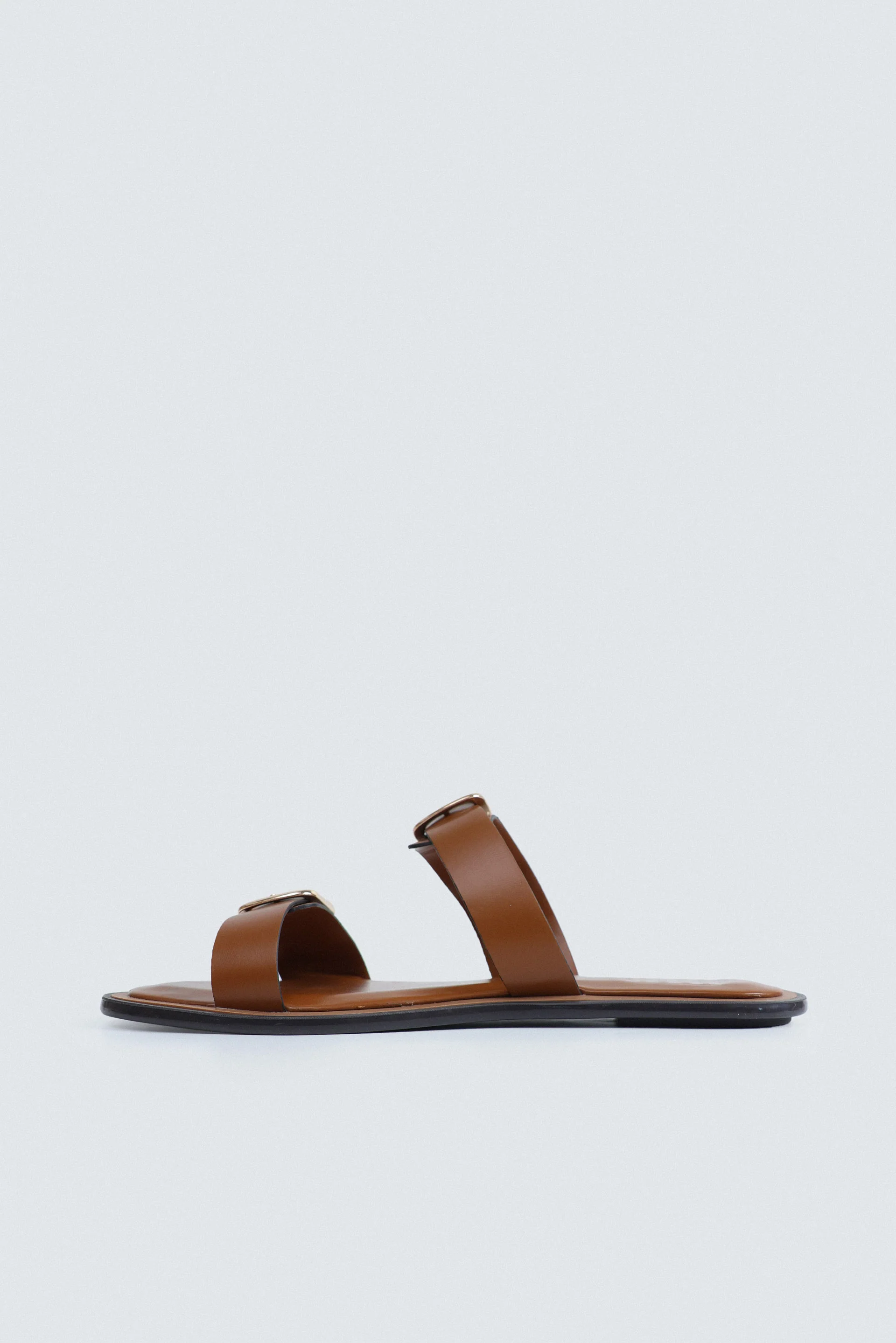 Double Buckle Strap Flats - Image 16