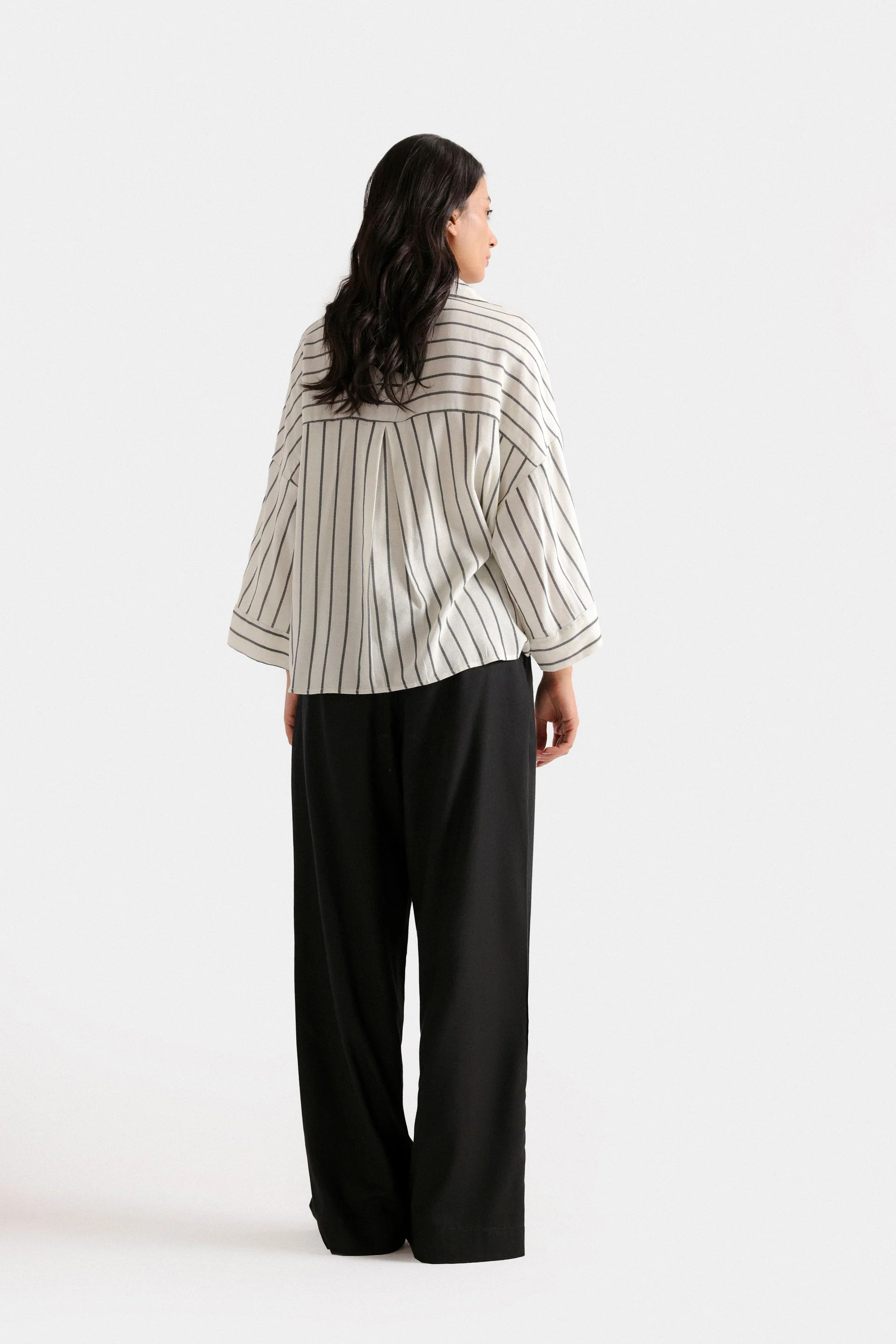 Pleated Loose Pants - Image 4