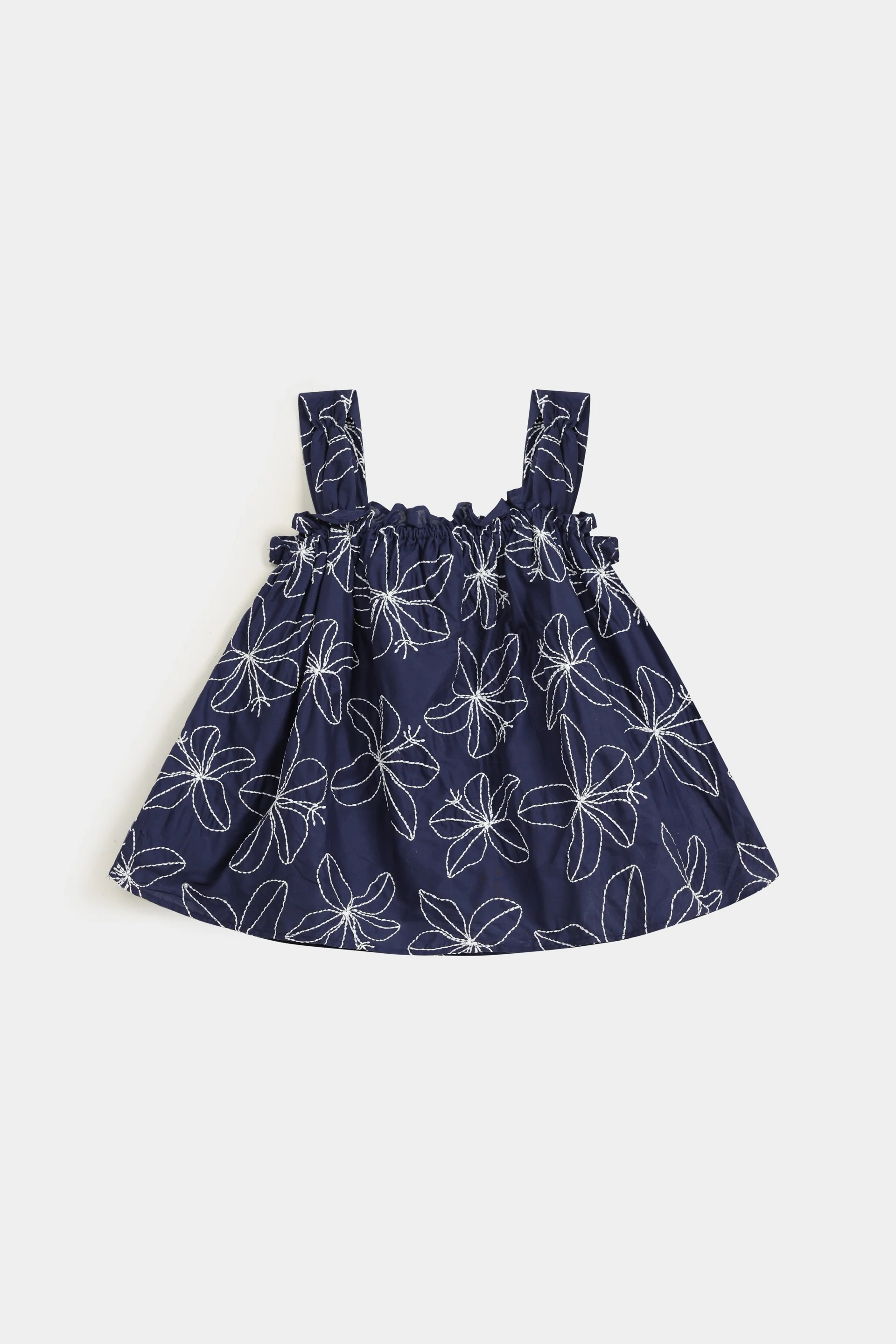 Cropped Embroidered Top - Image 3