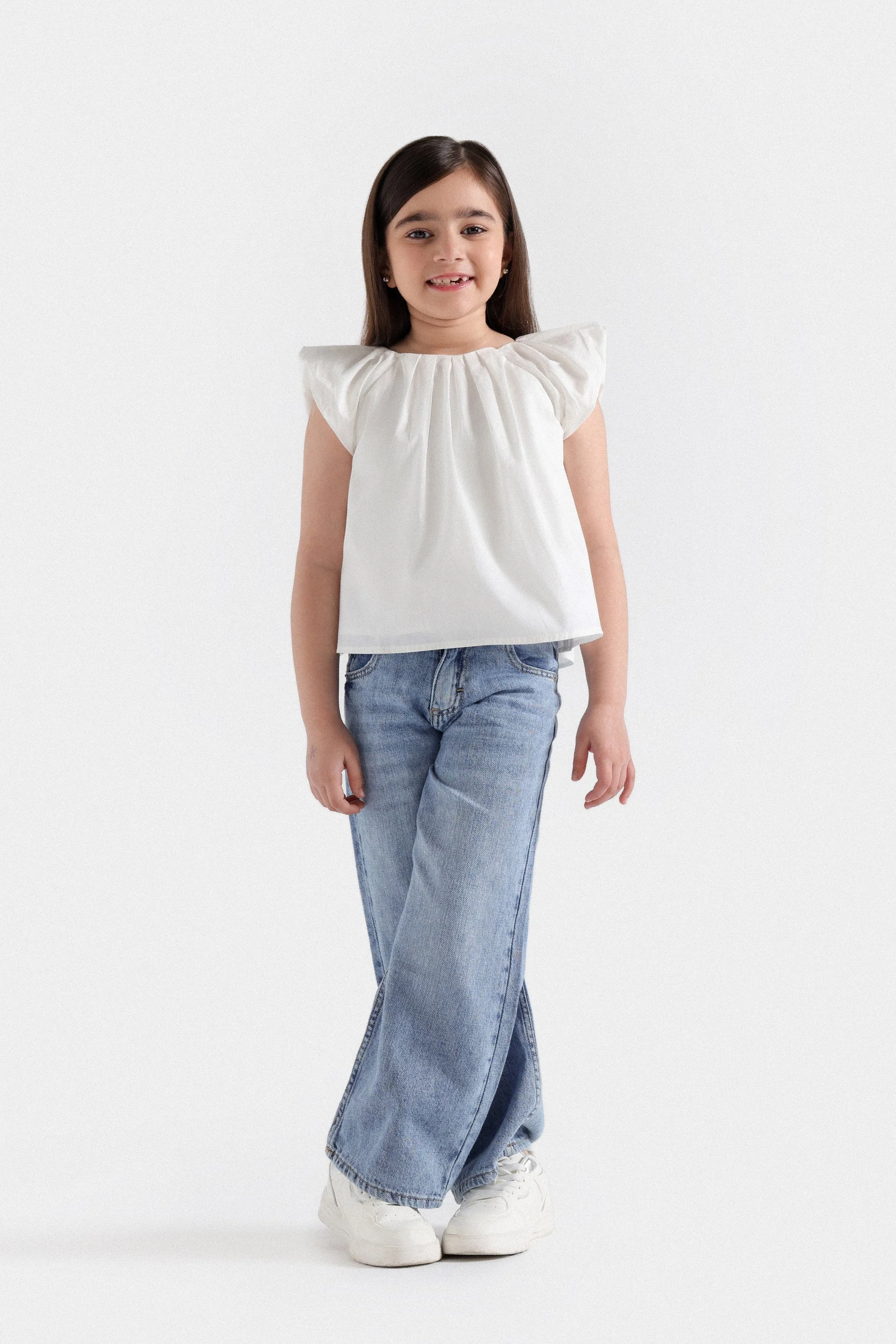 Basic Pleated Blouse - Image 4