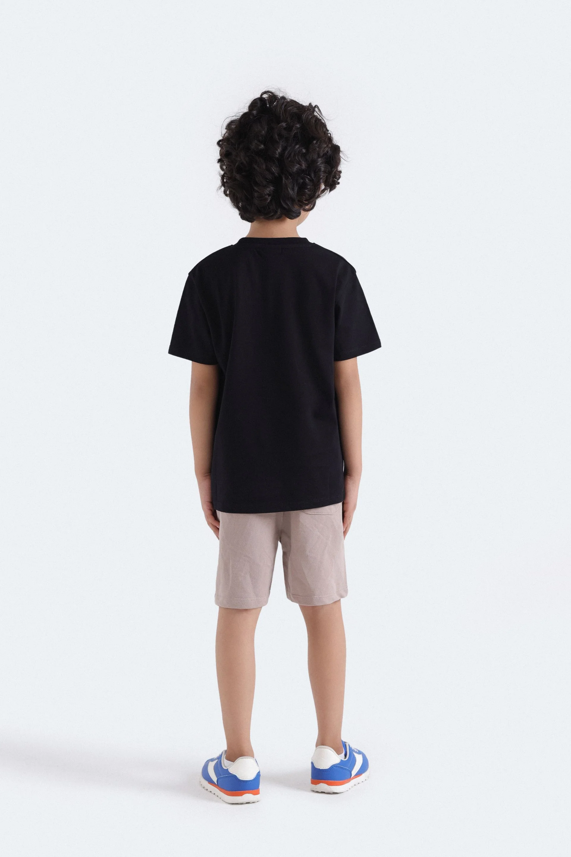 Knitted Shorts with Label Patch - Image 6