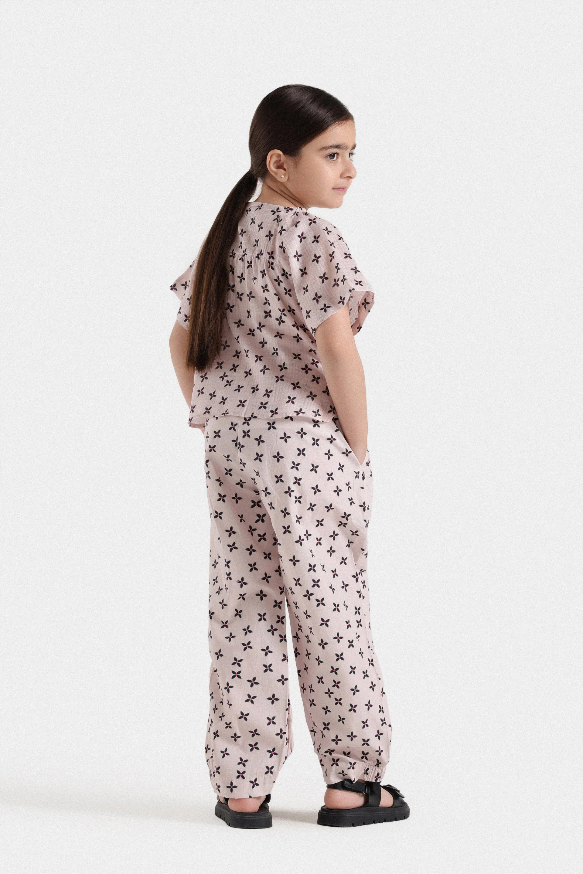 Printed Button-Up Blouse - Image 6