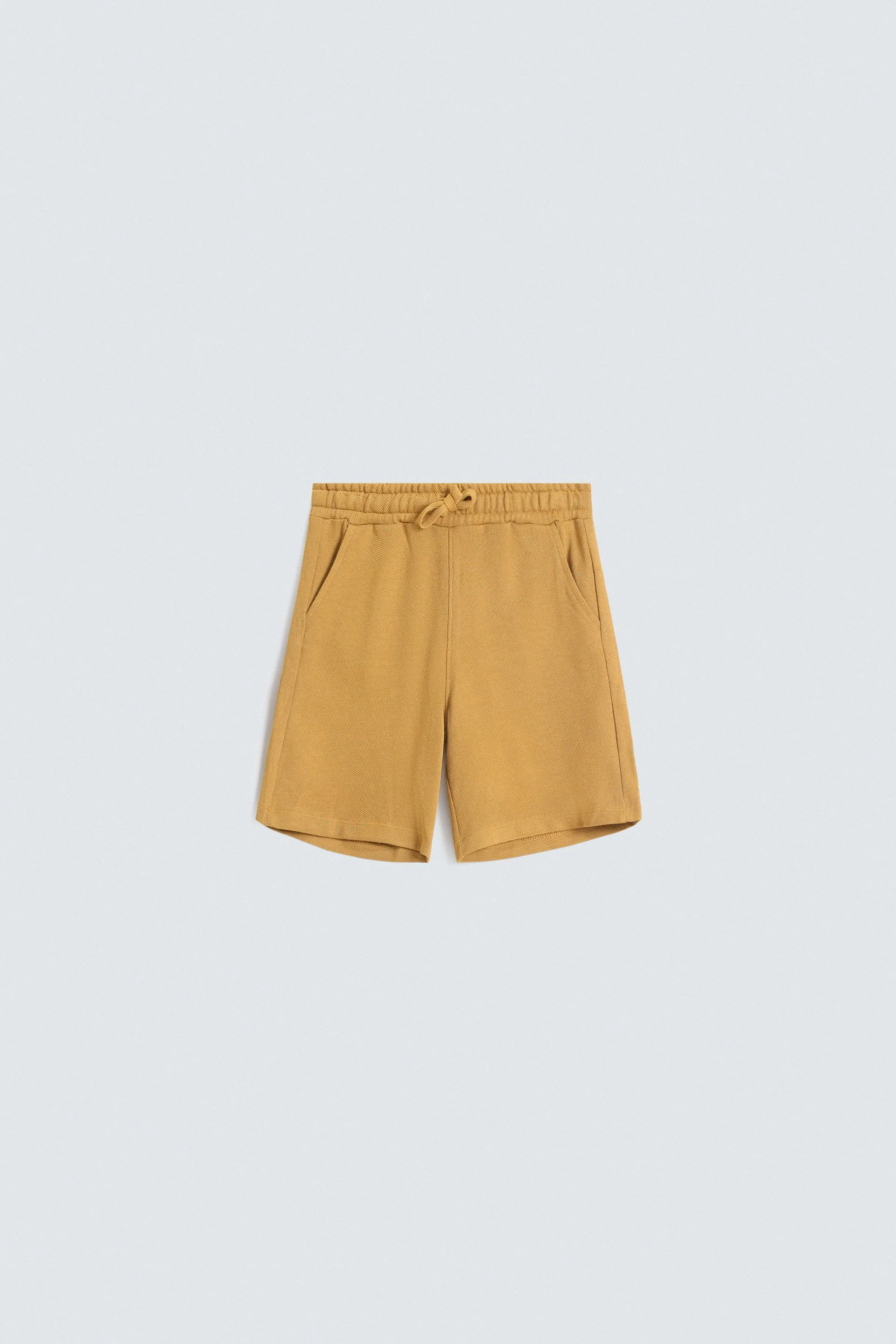 Textured Knit Shorts