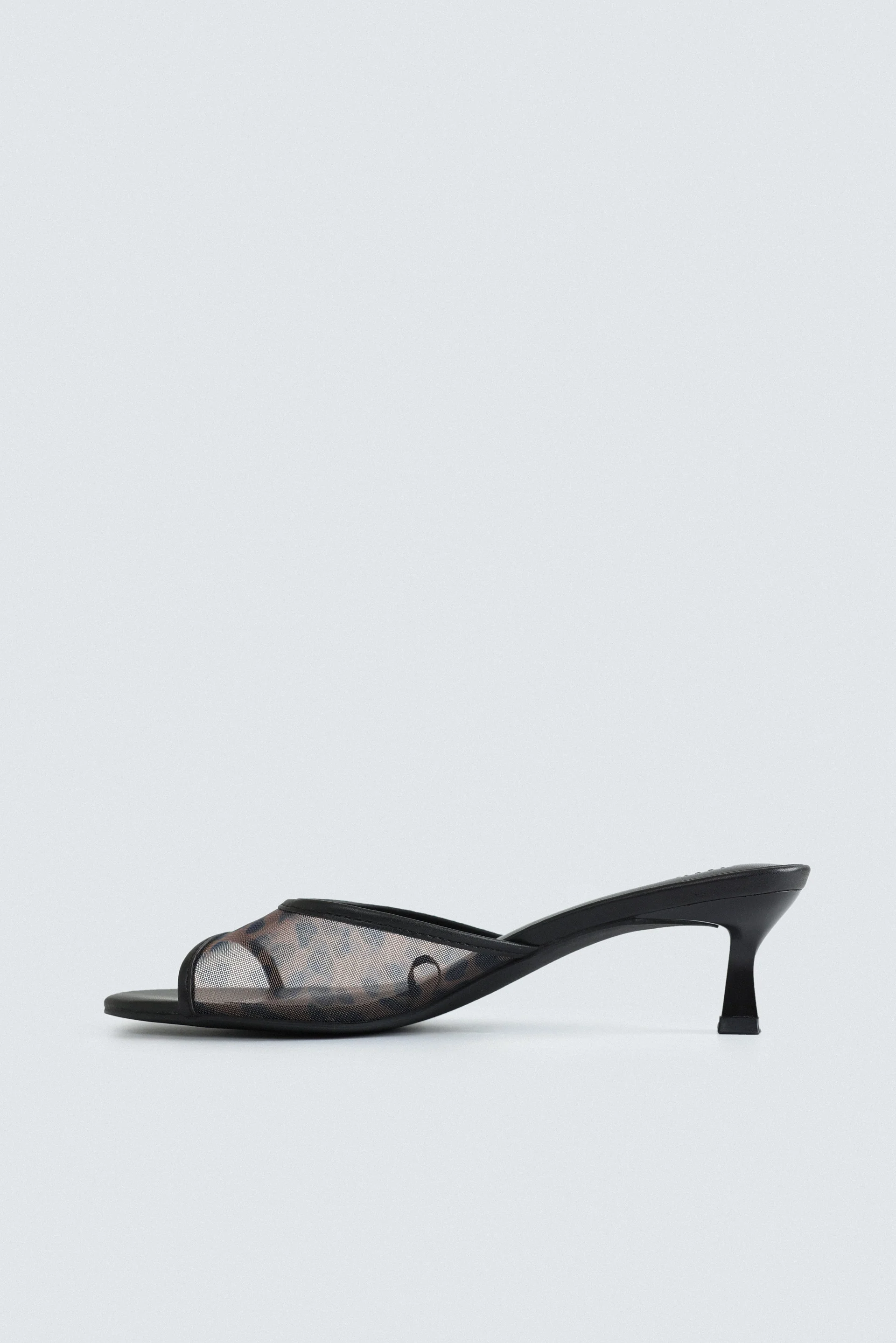 Mesh Open Toe Heels - Image 5