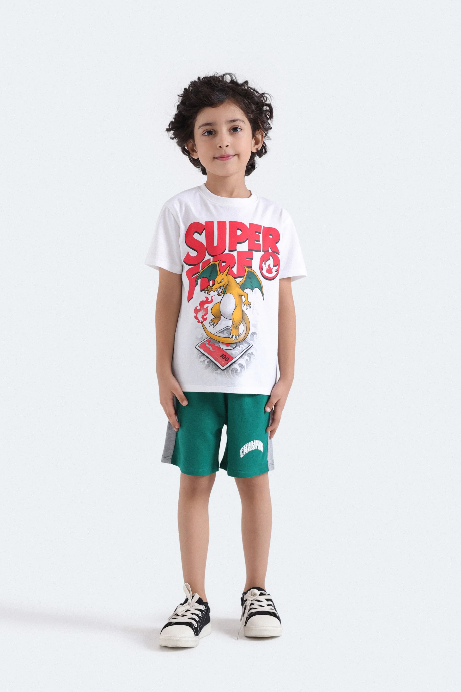 Slogan Knit Shorts - Image 4