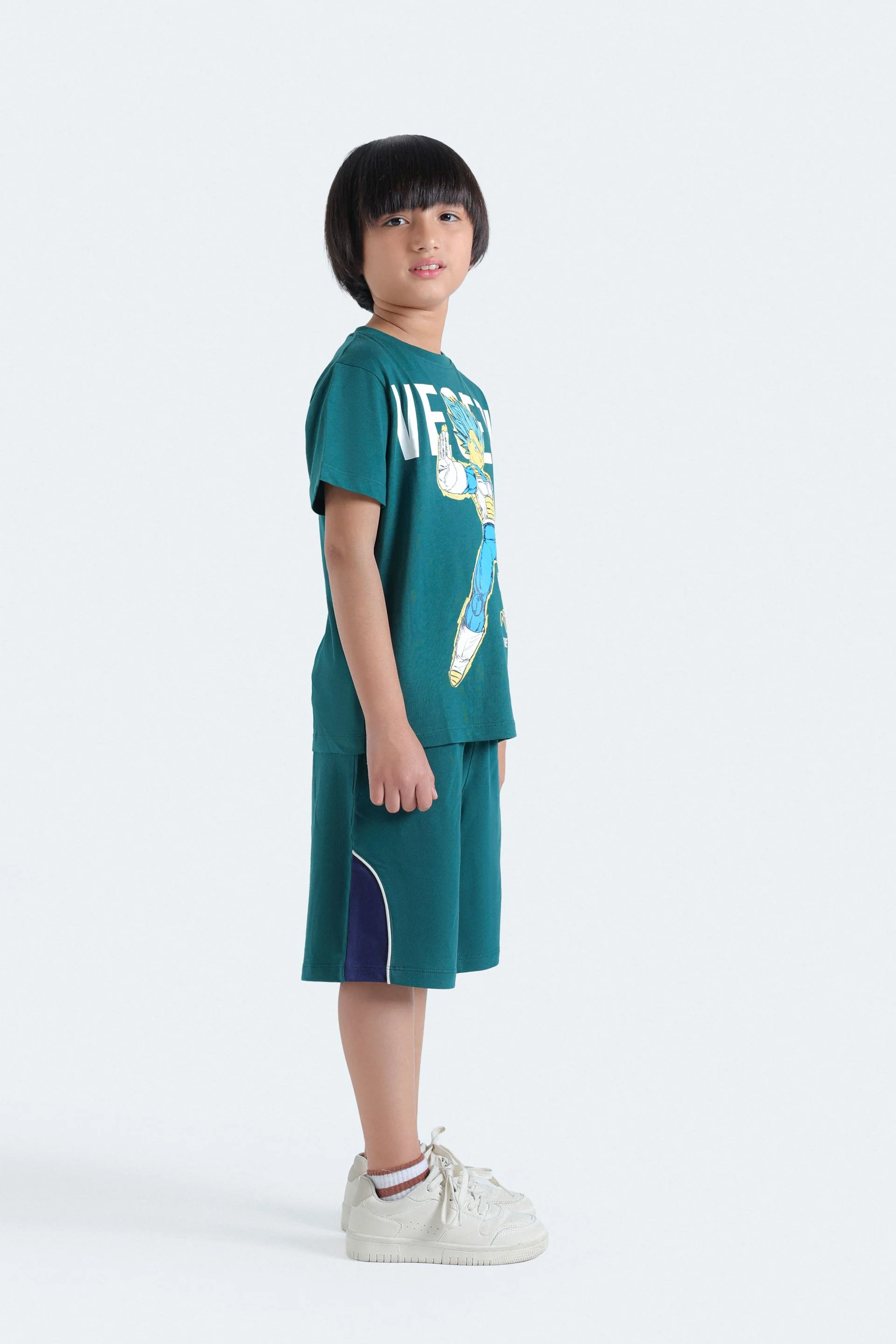 Color-Block Knit Shorts - Image 2