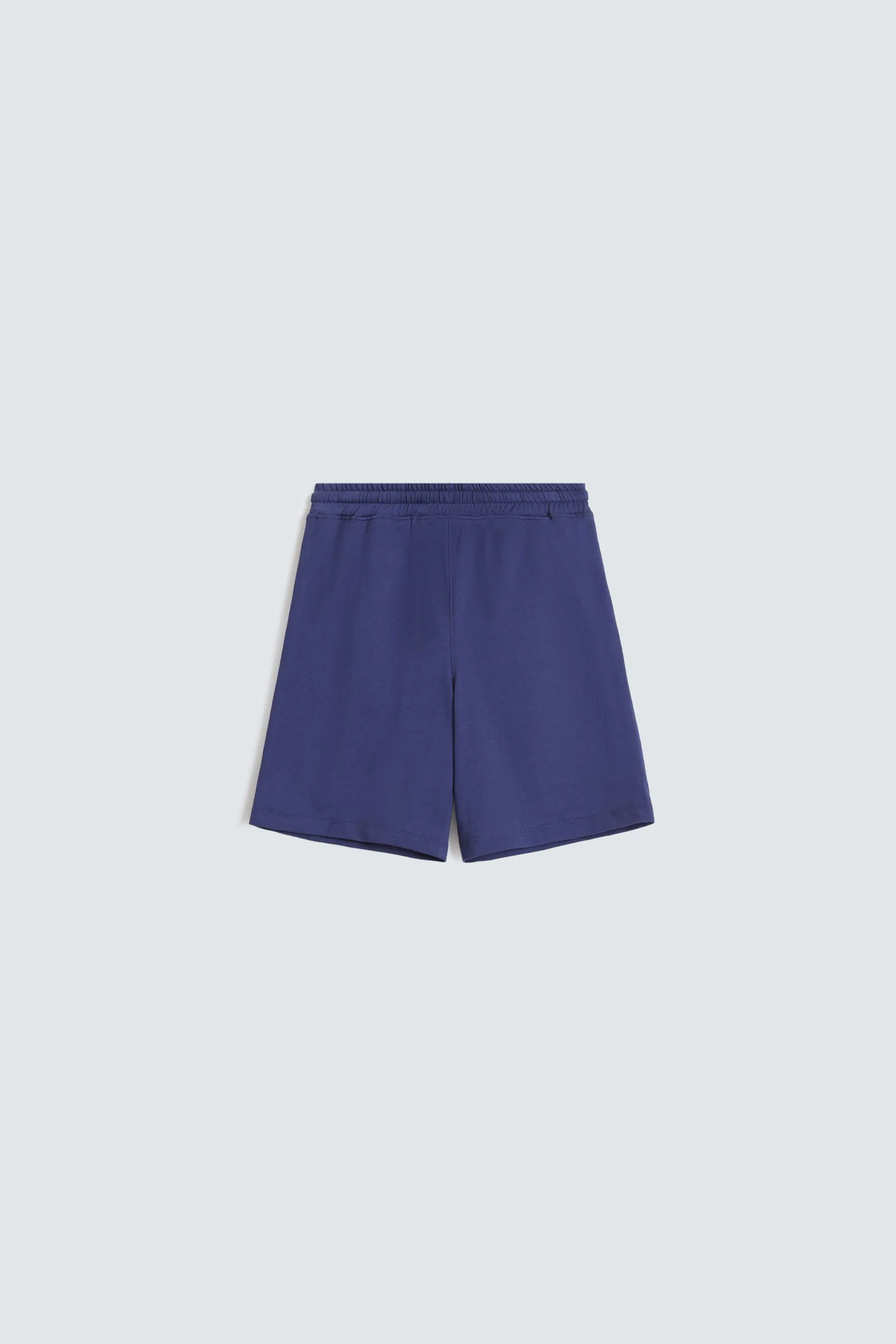 Slogan Print Knit Shorts - Image 3
