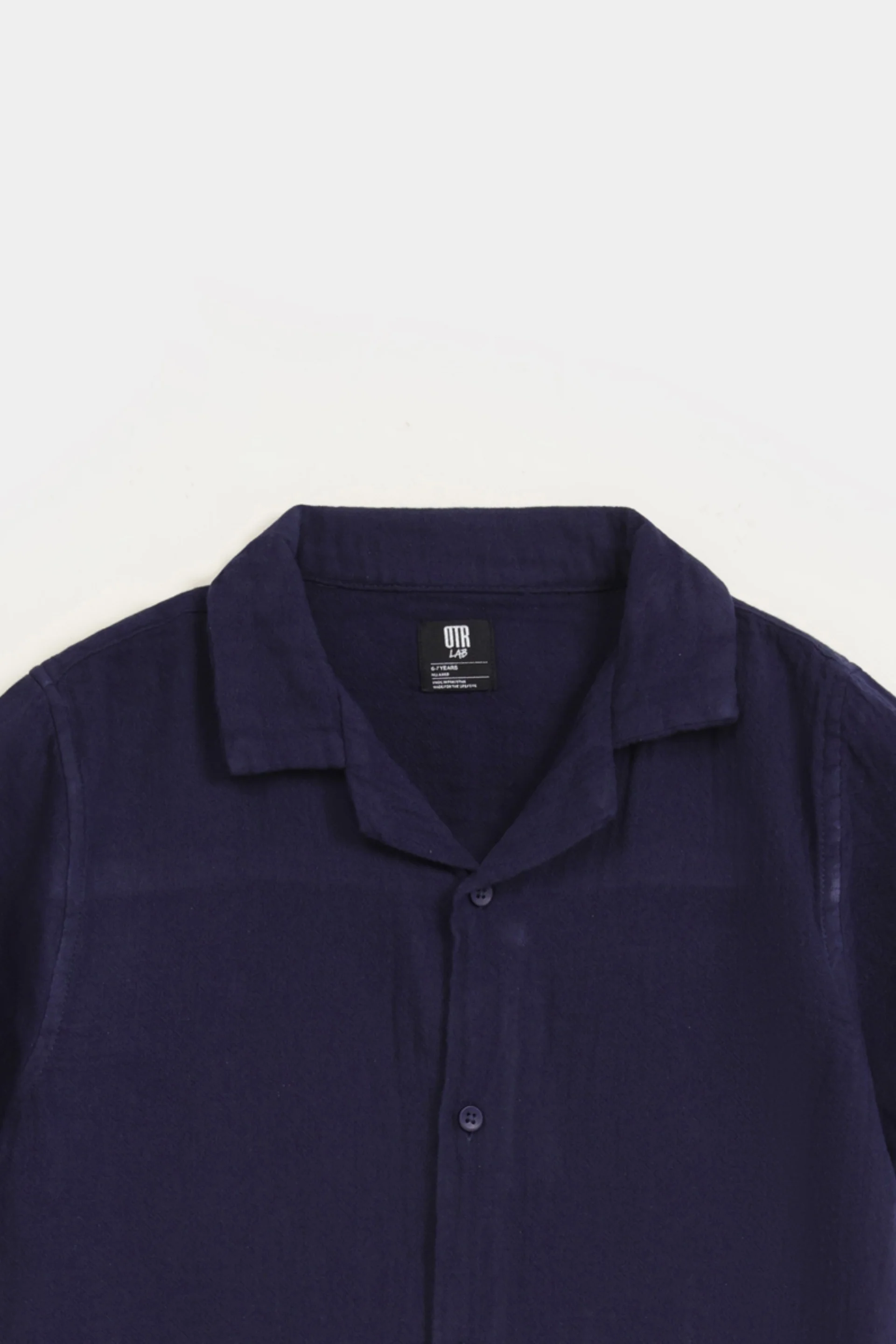 Resort Collar Textured Shirt - Image 2