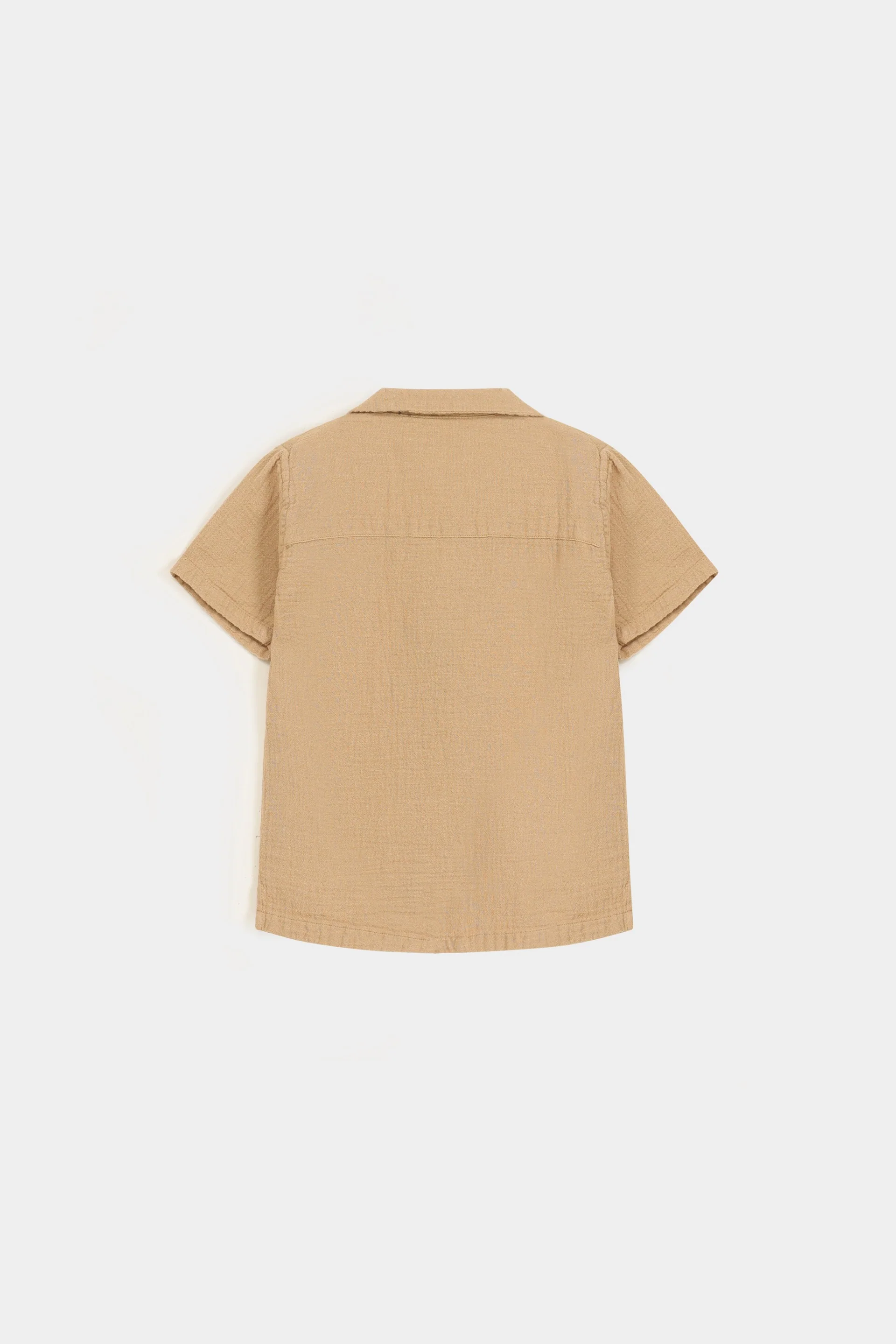 Resort Collar Textured Shirt - Image 8
