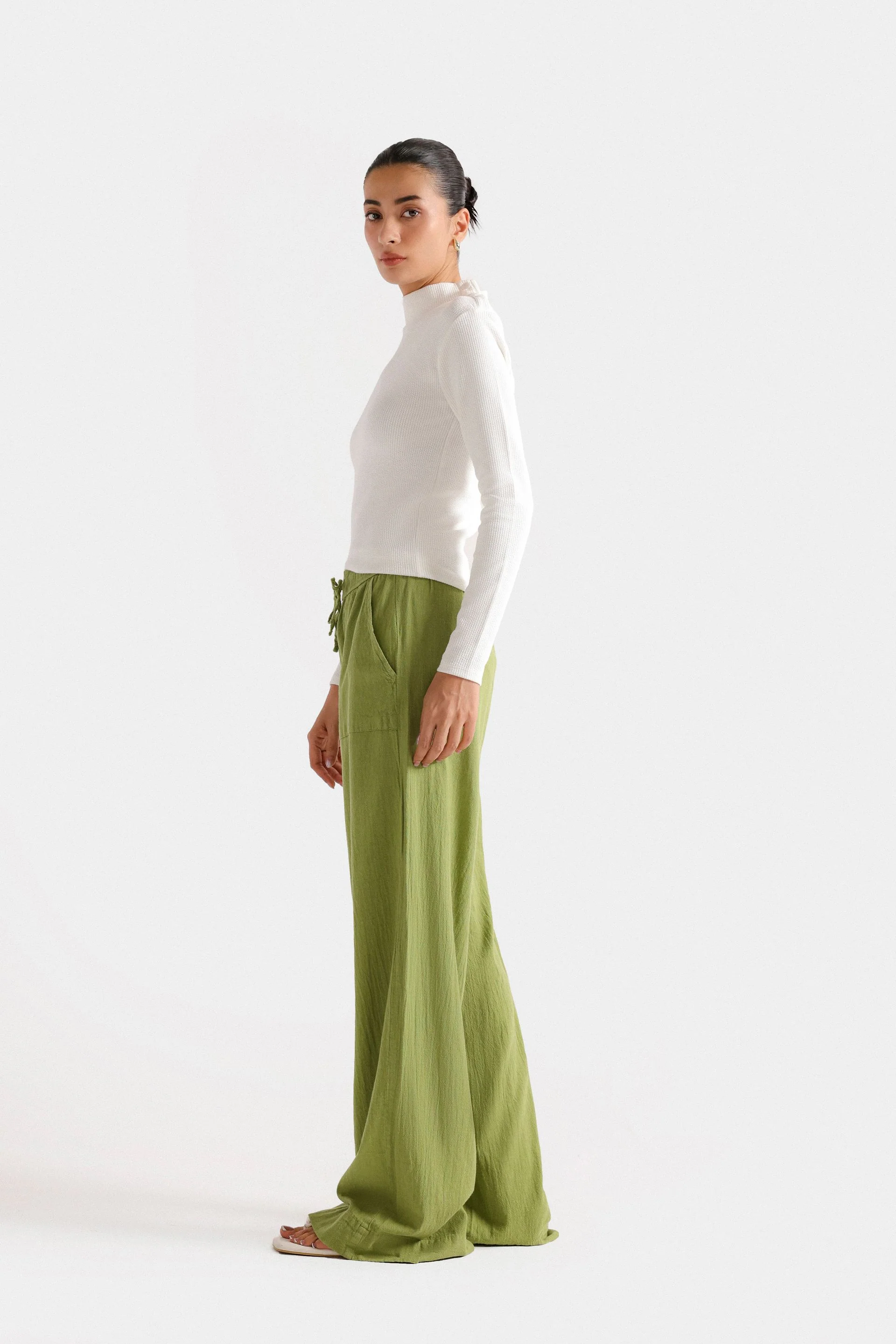 Wide Leg Trousers - Image 6