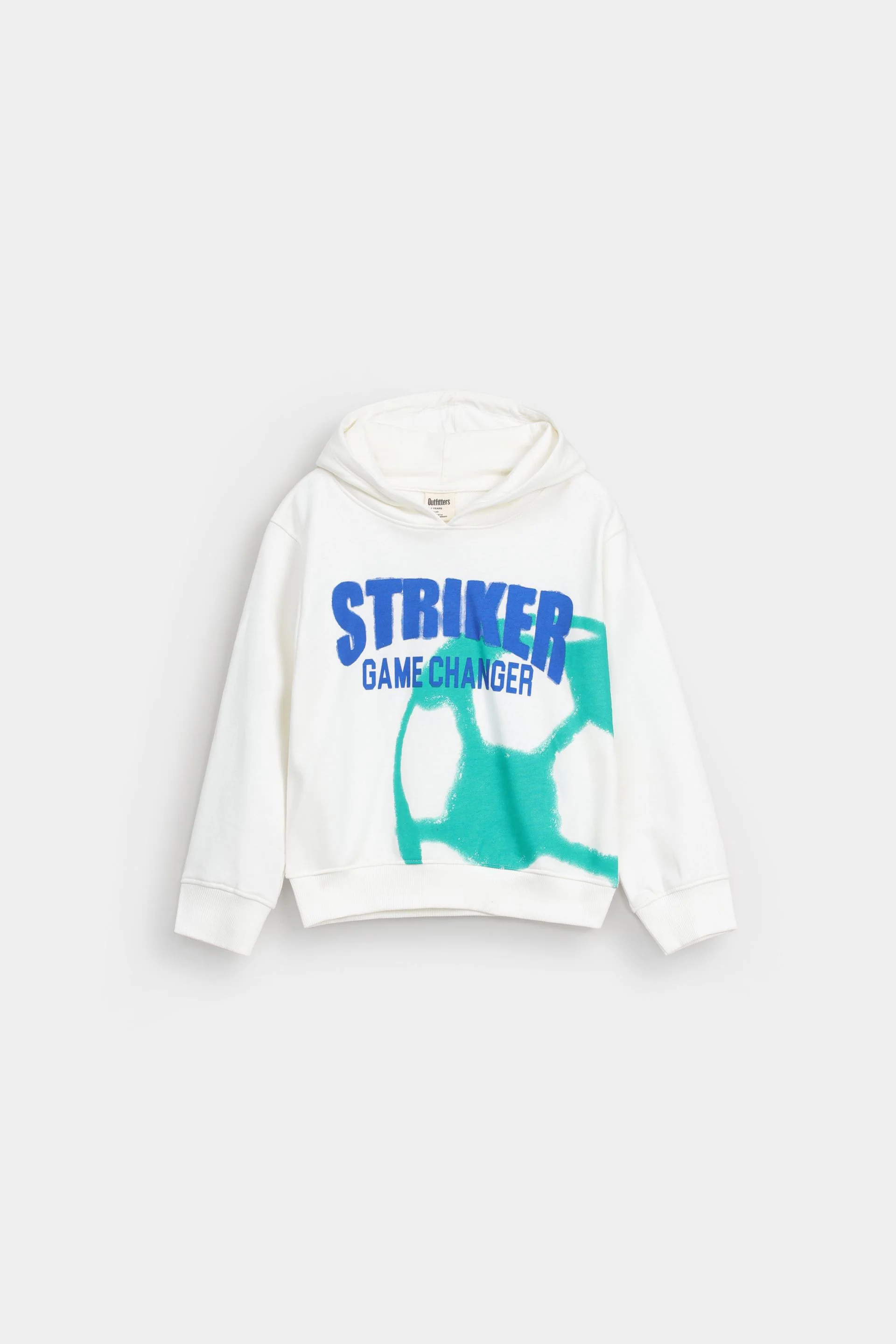 Slogan Print Pull-Over