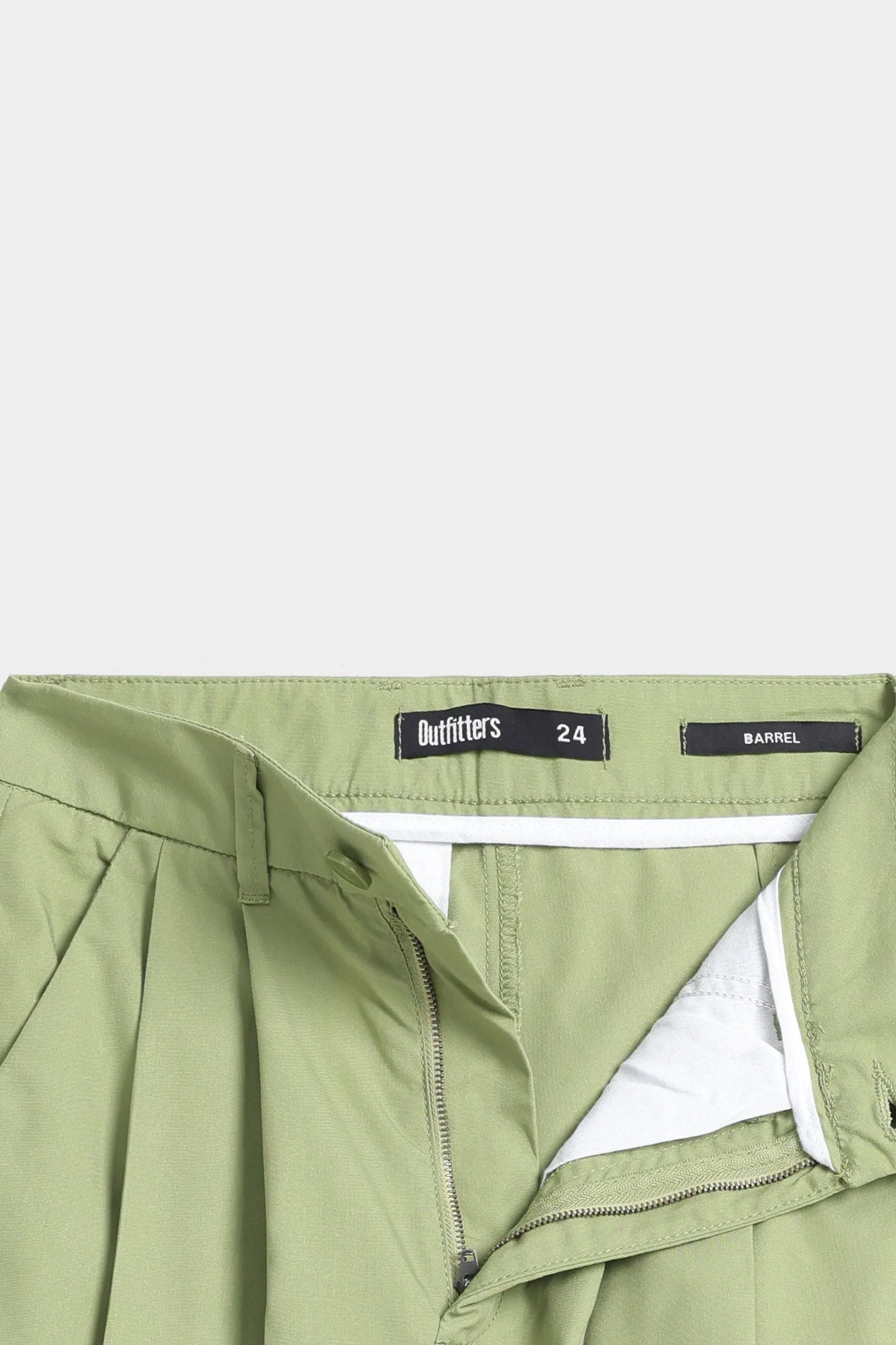Pleated Barrel Pants - Image 14