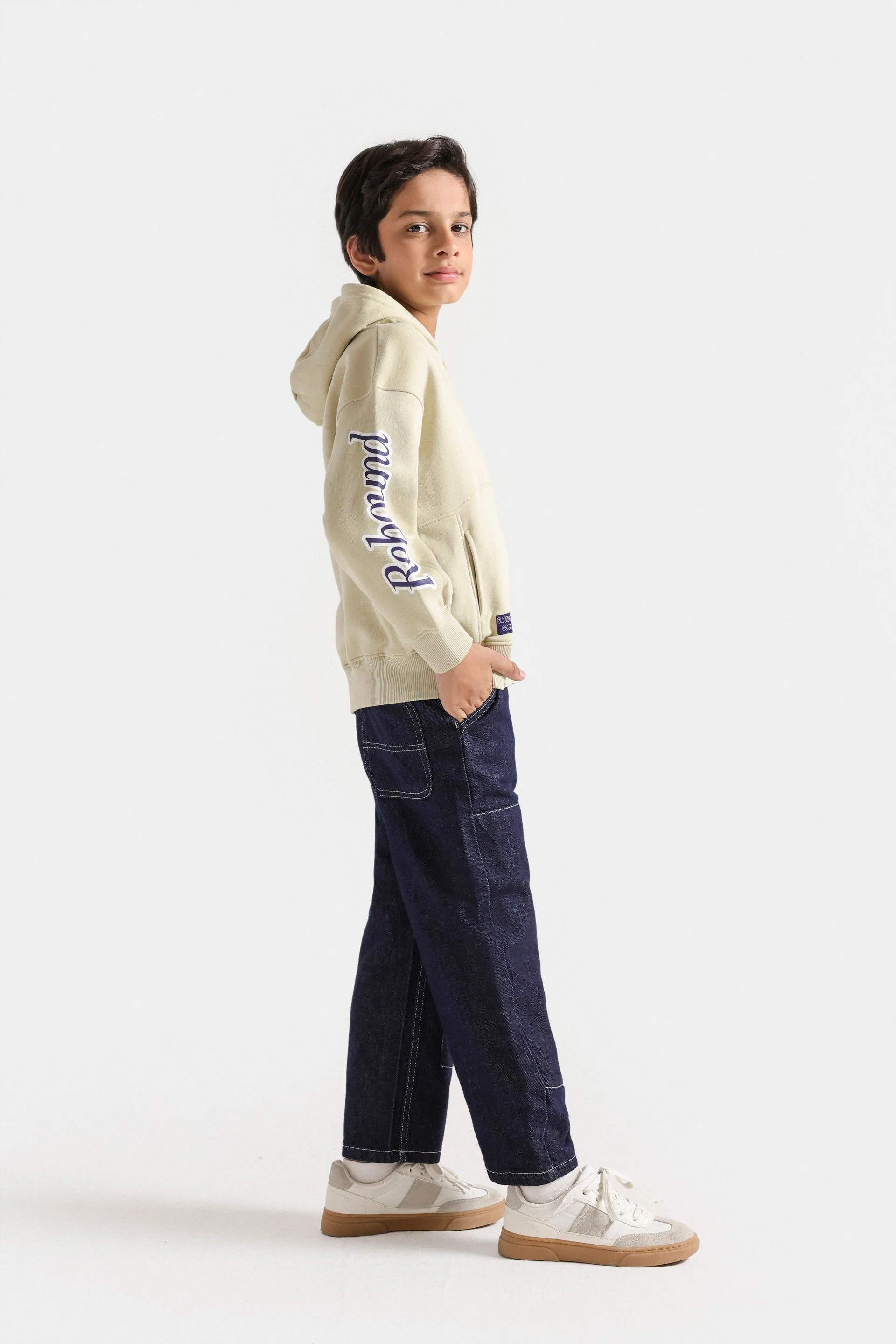 Slogan Print Pull-Over - Image 5