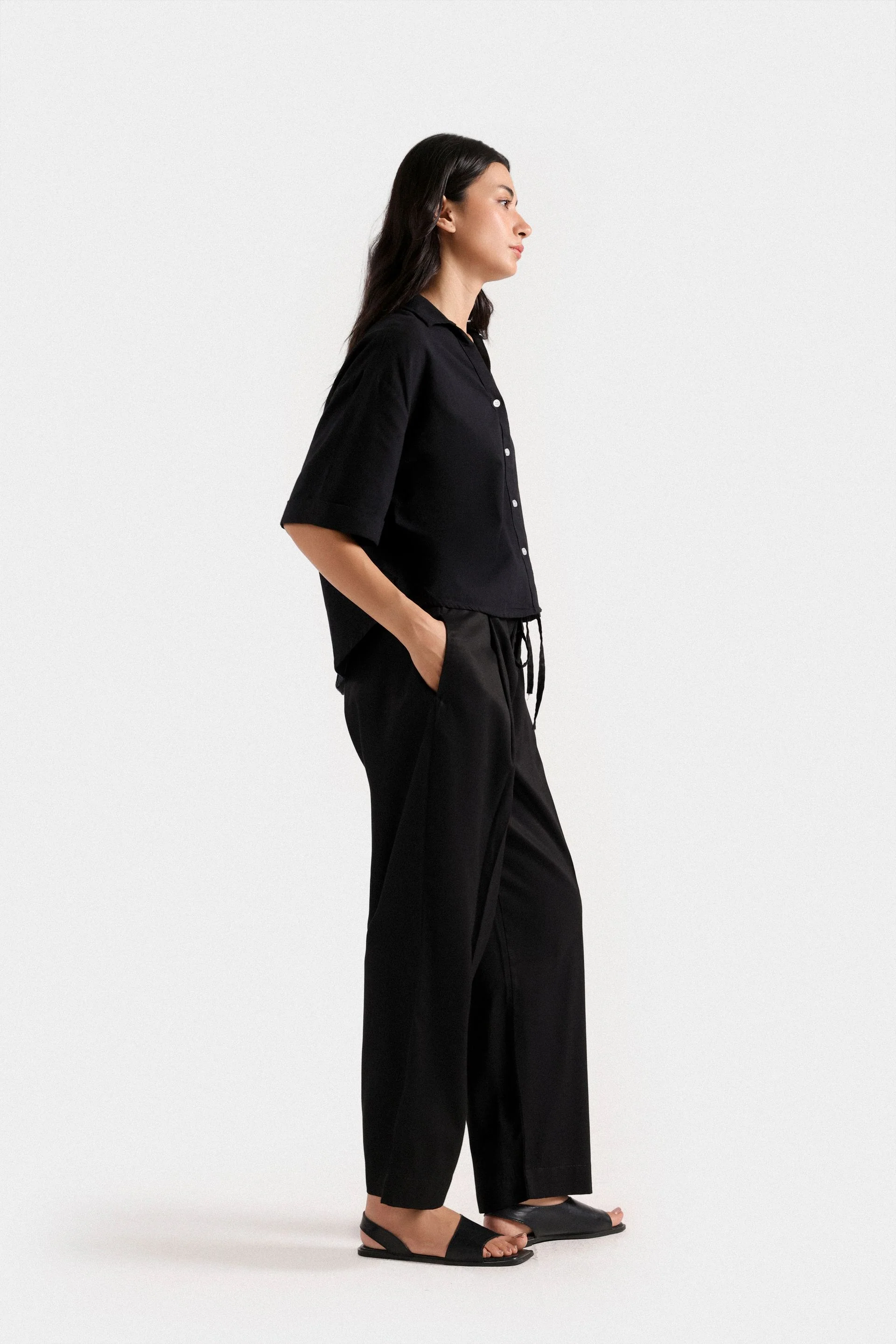 Slouchy Fit Trousers - Image 3