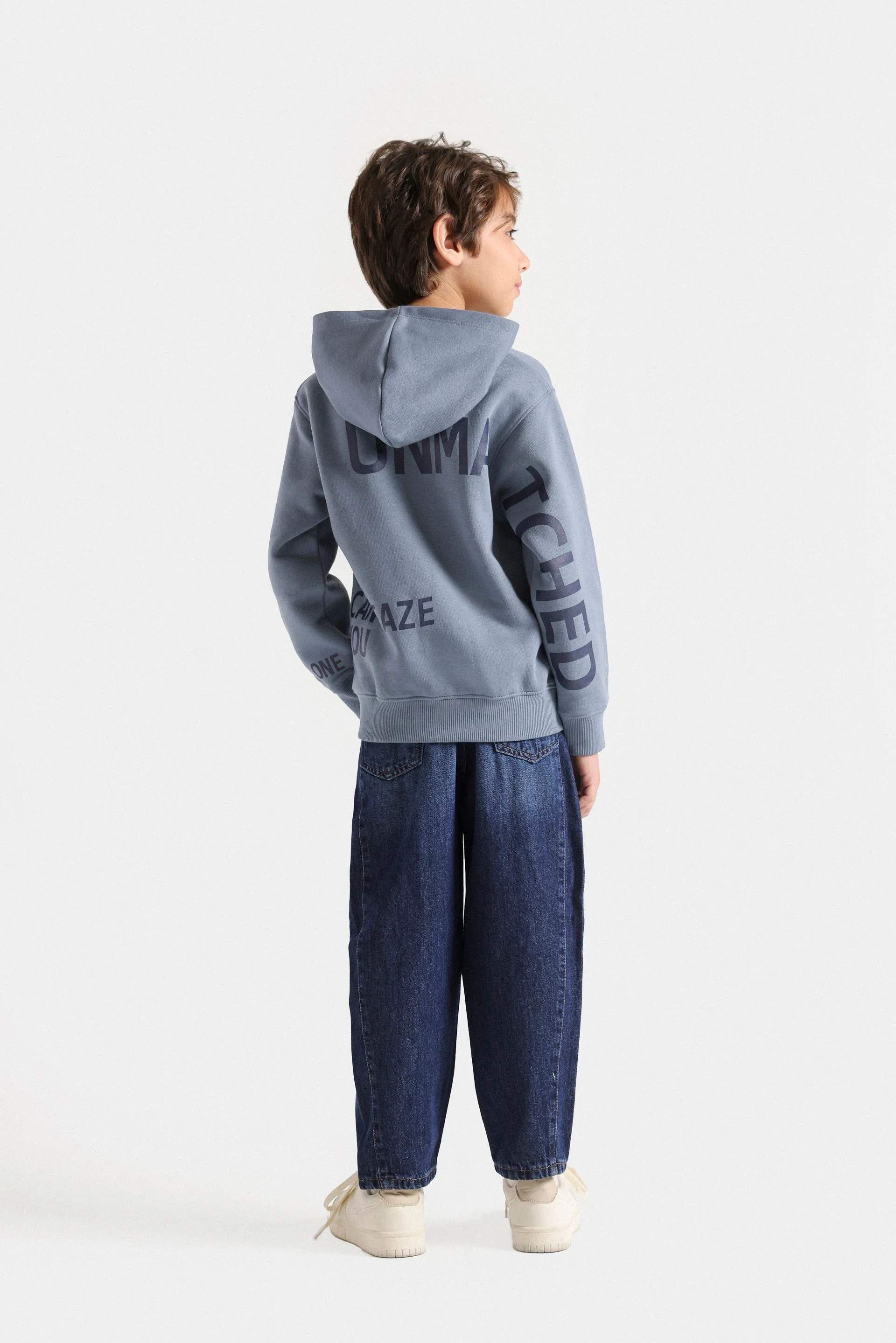 Slogan Print Pull-Over - Image 6