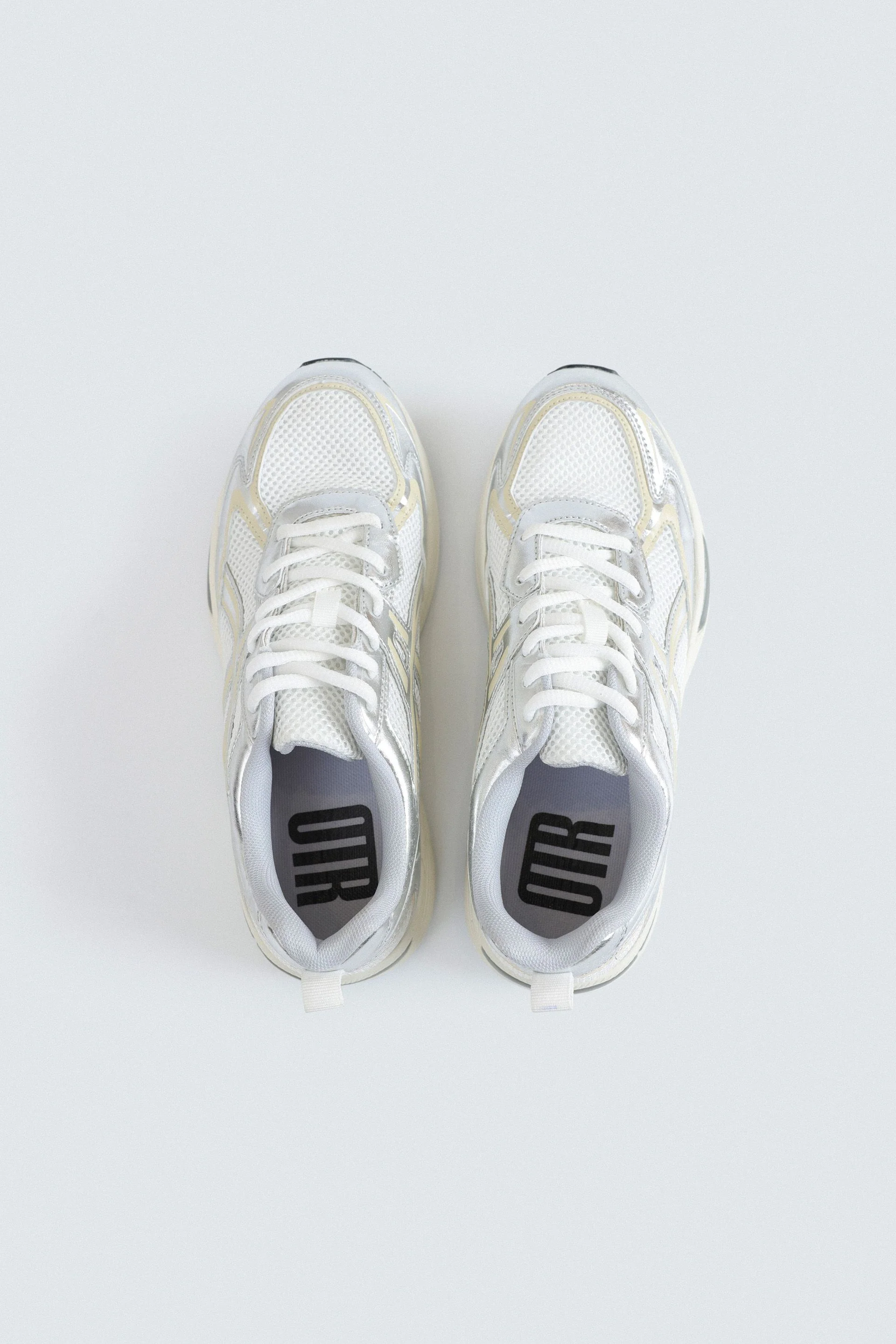 Metallic Mesh Sneakers - Image 2