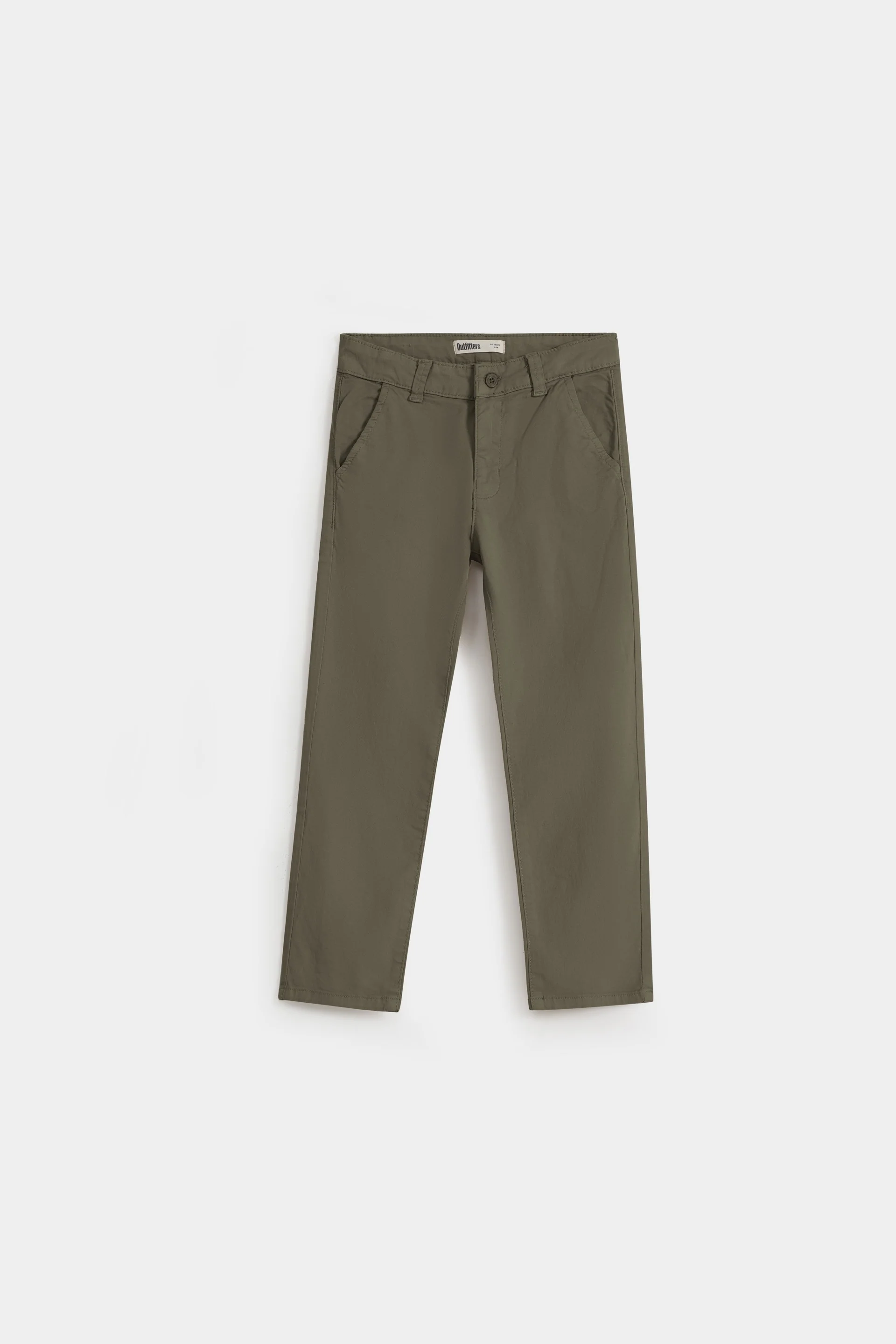 Basic Slim Fit Chinos - Image 13
