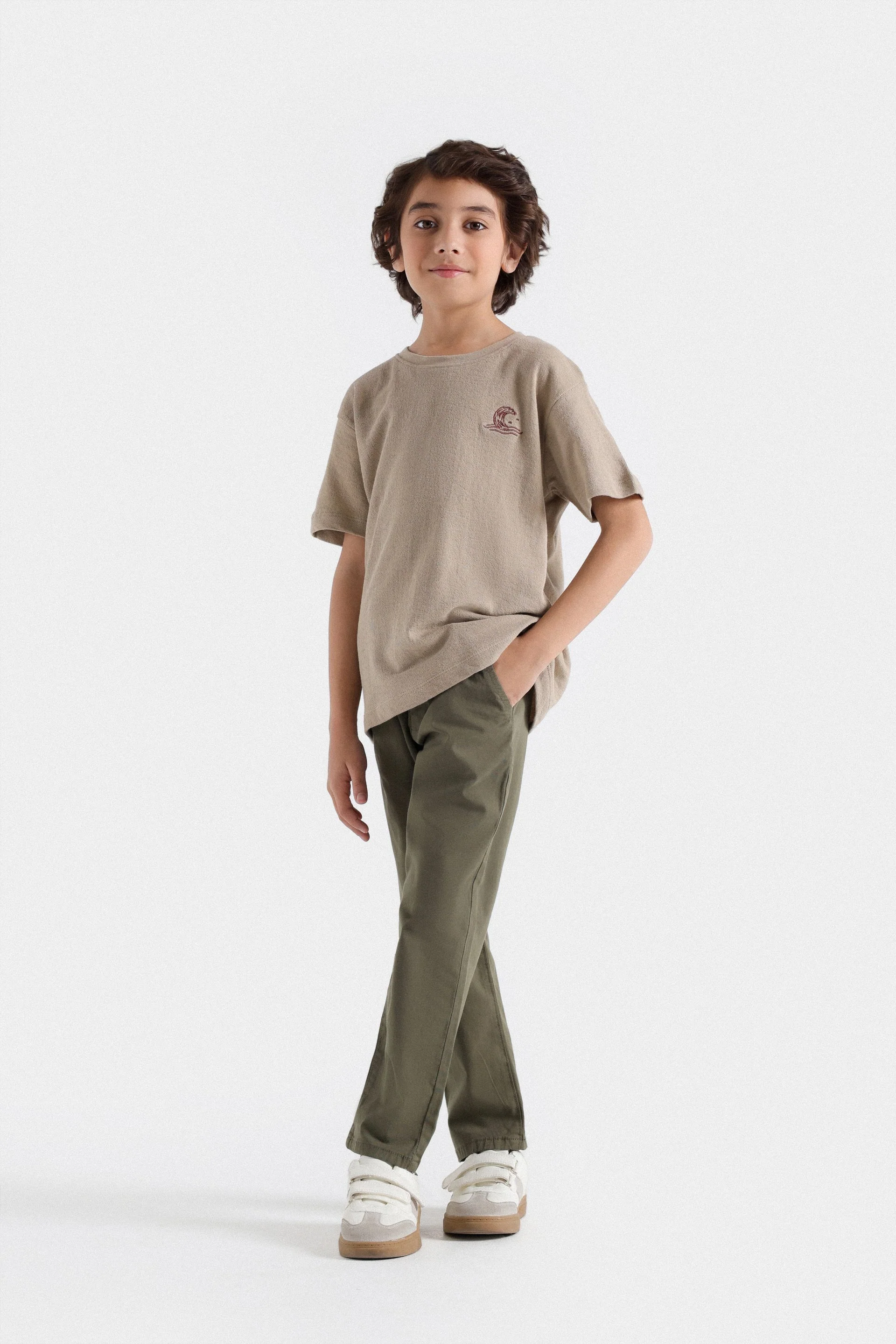 Basic Slim Fit Chinos - Image 17