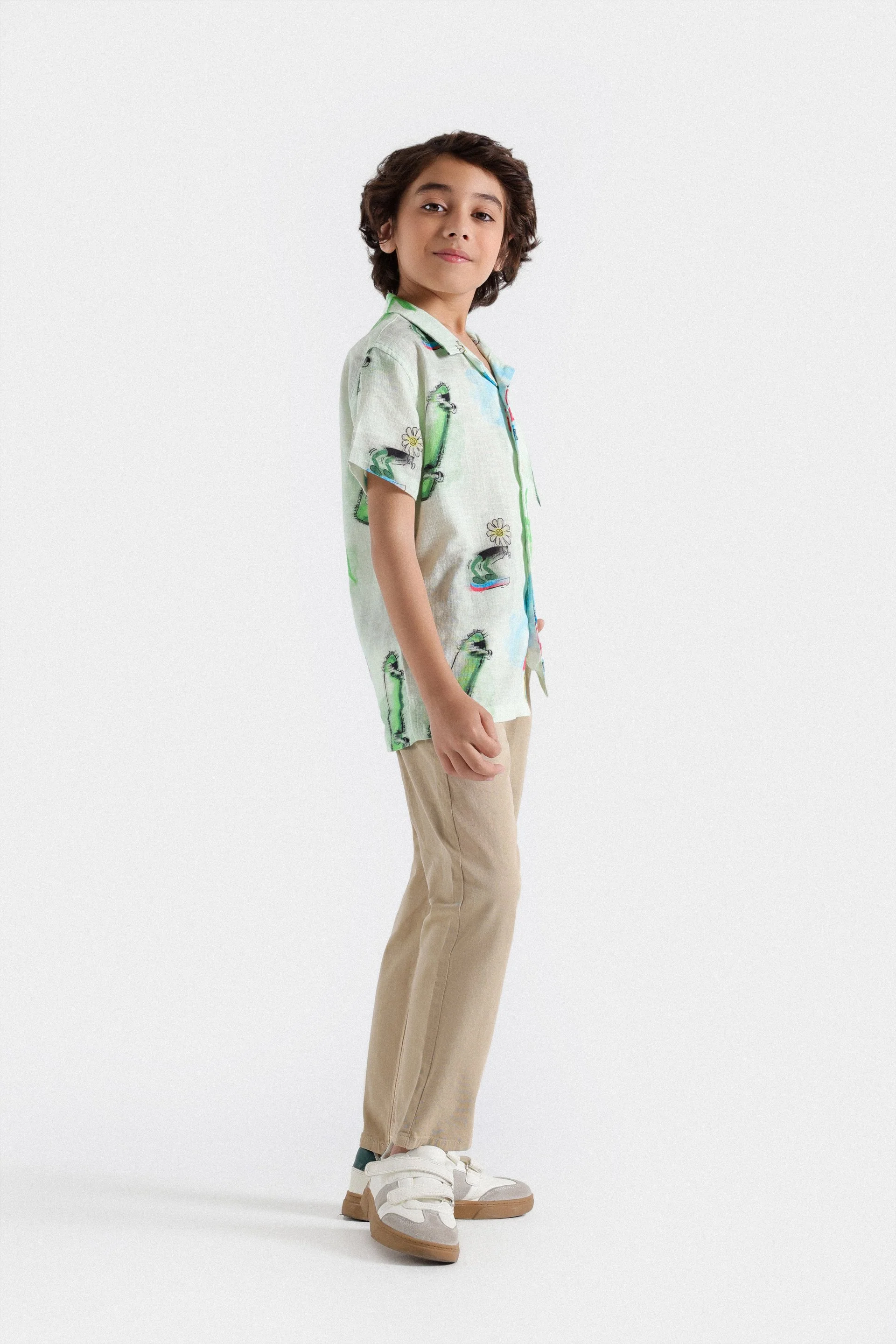 Basic Slim Fit Chinos - Image 6