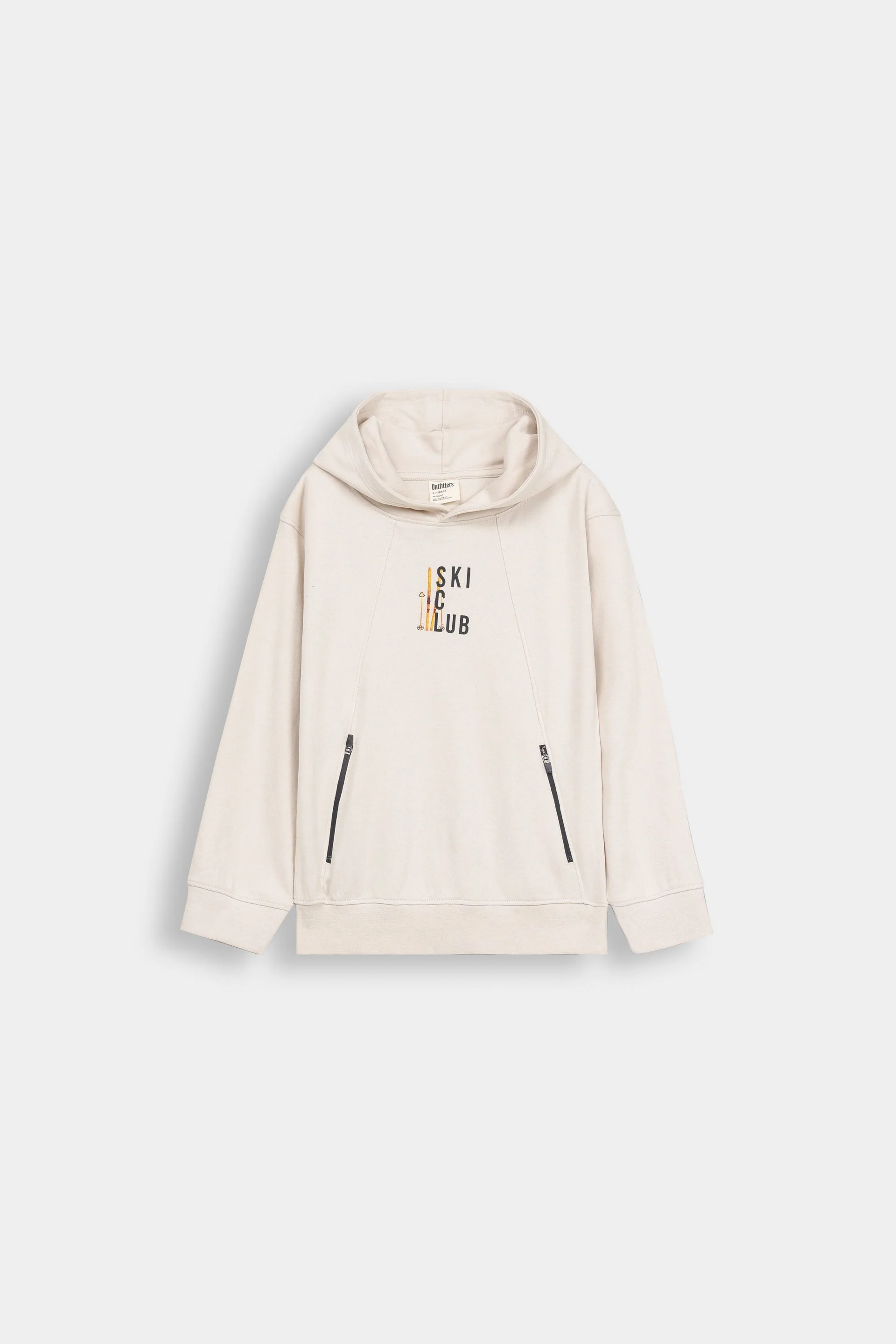 Slogan Print Pull-Over