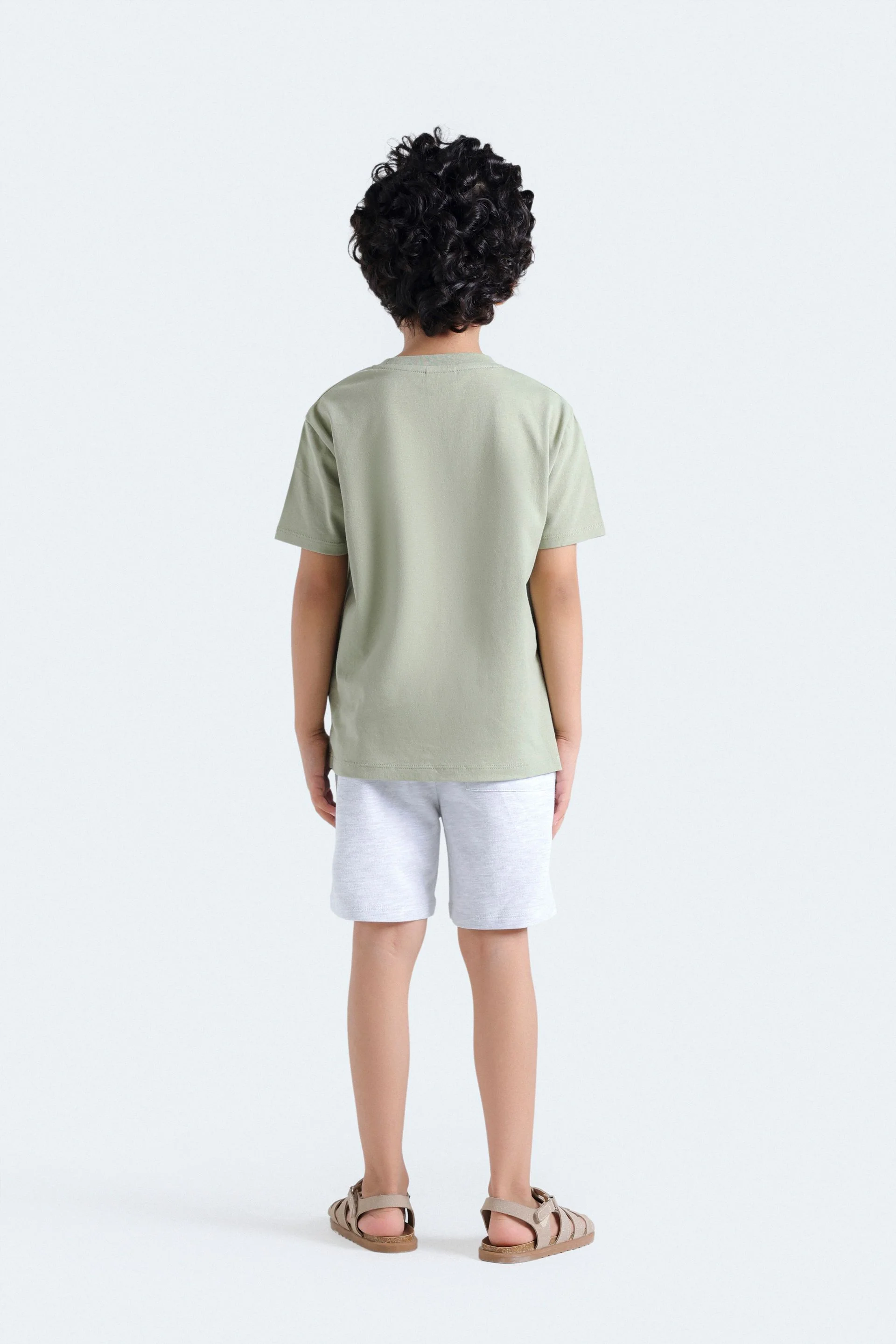 Slogan Print Knit Shorts - Image 6