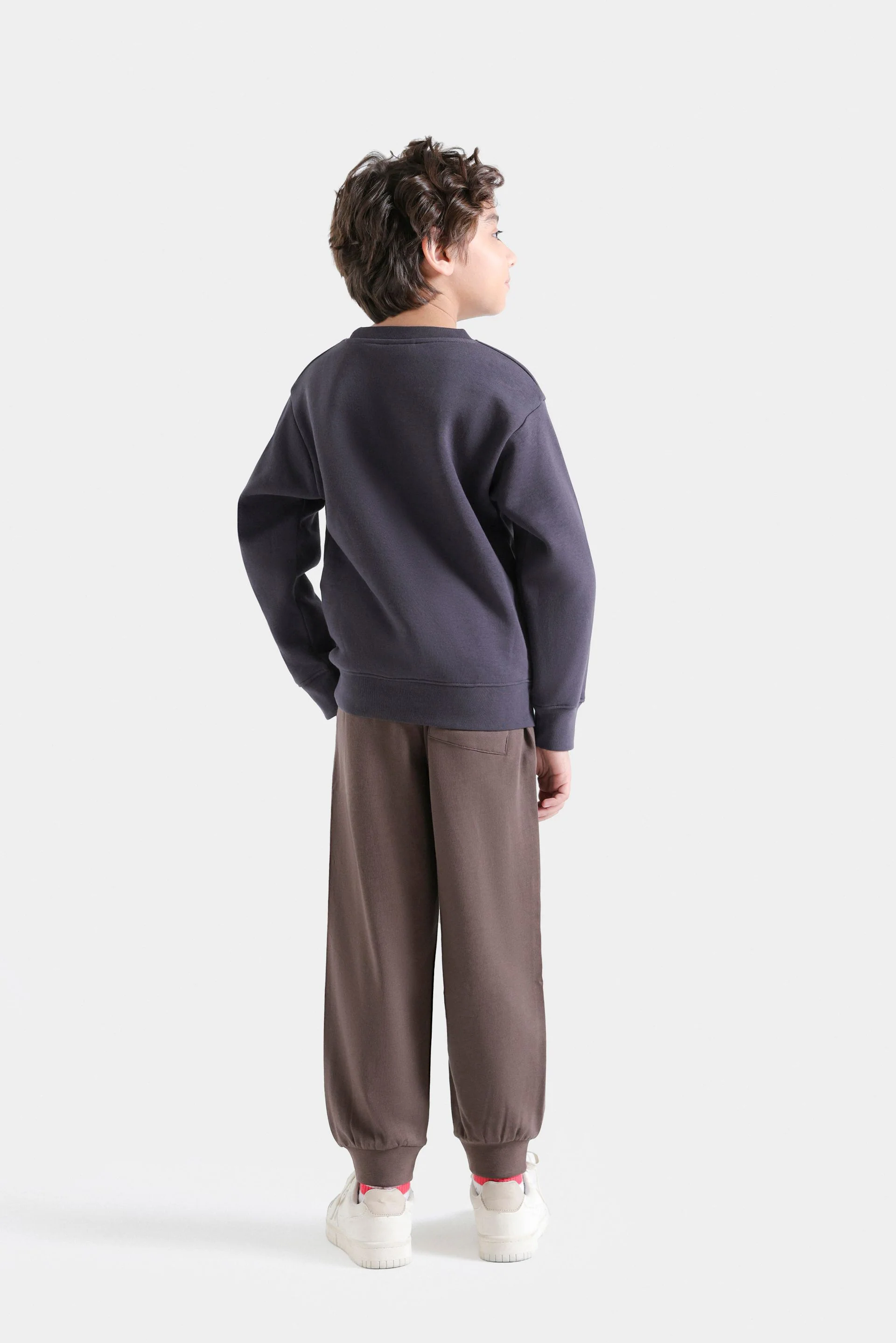 Embroidered Sweatshirt With Label Patch - Image 6
