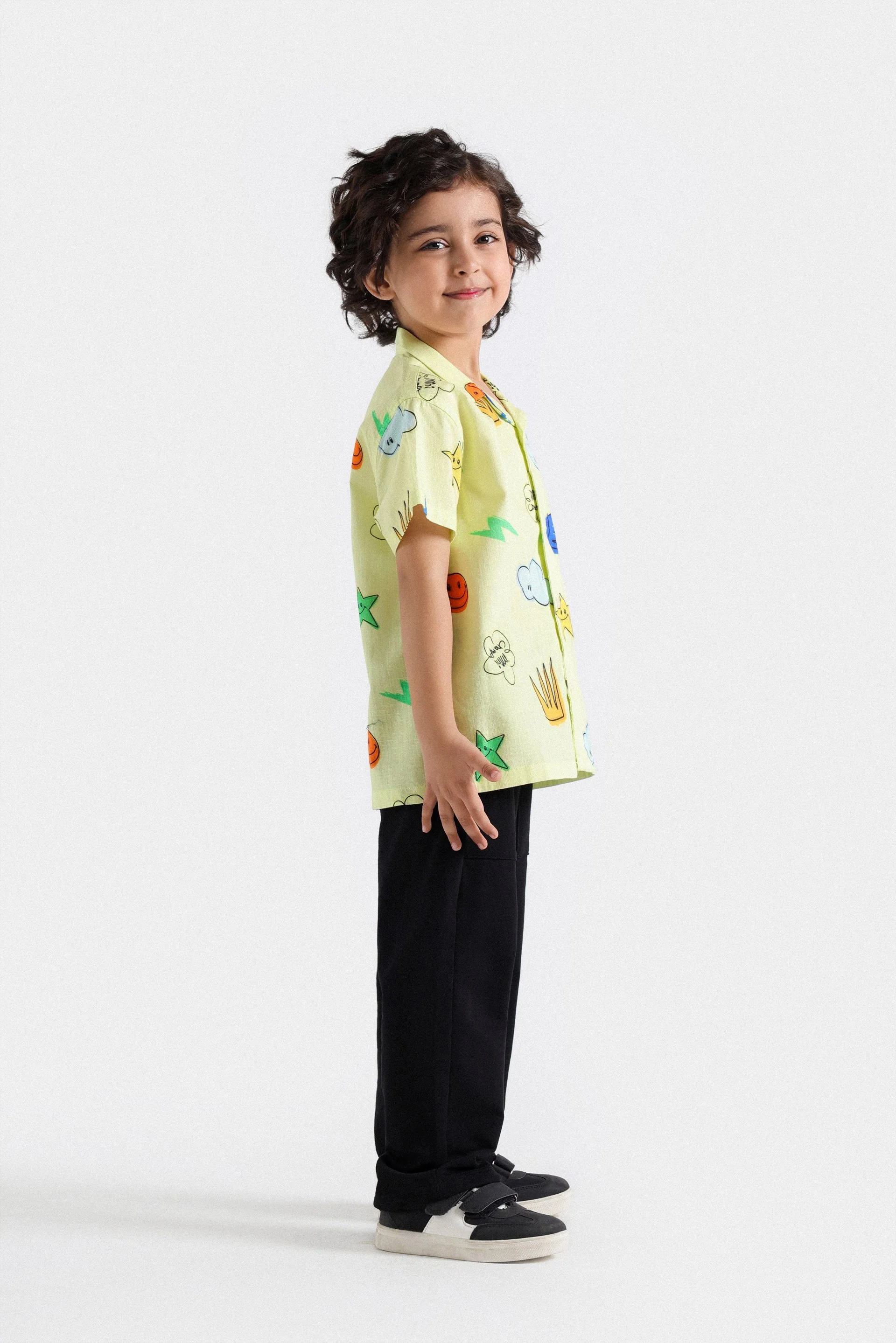Resort Collar Printed Shirt - Image 5