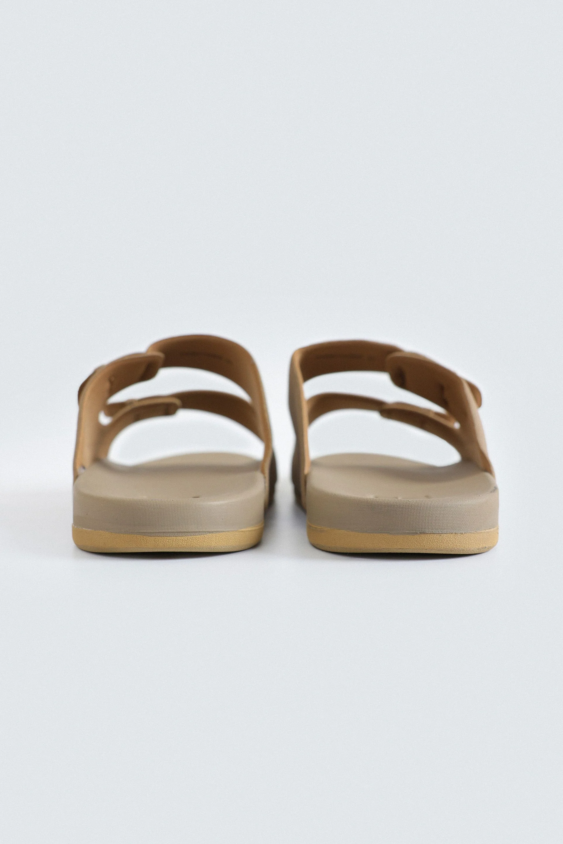 Double Strap Suede Slides - Image 10