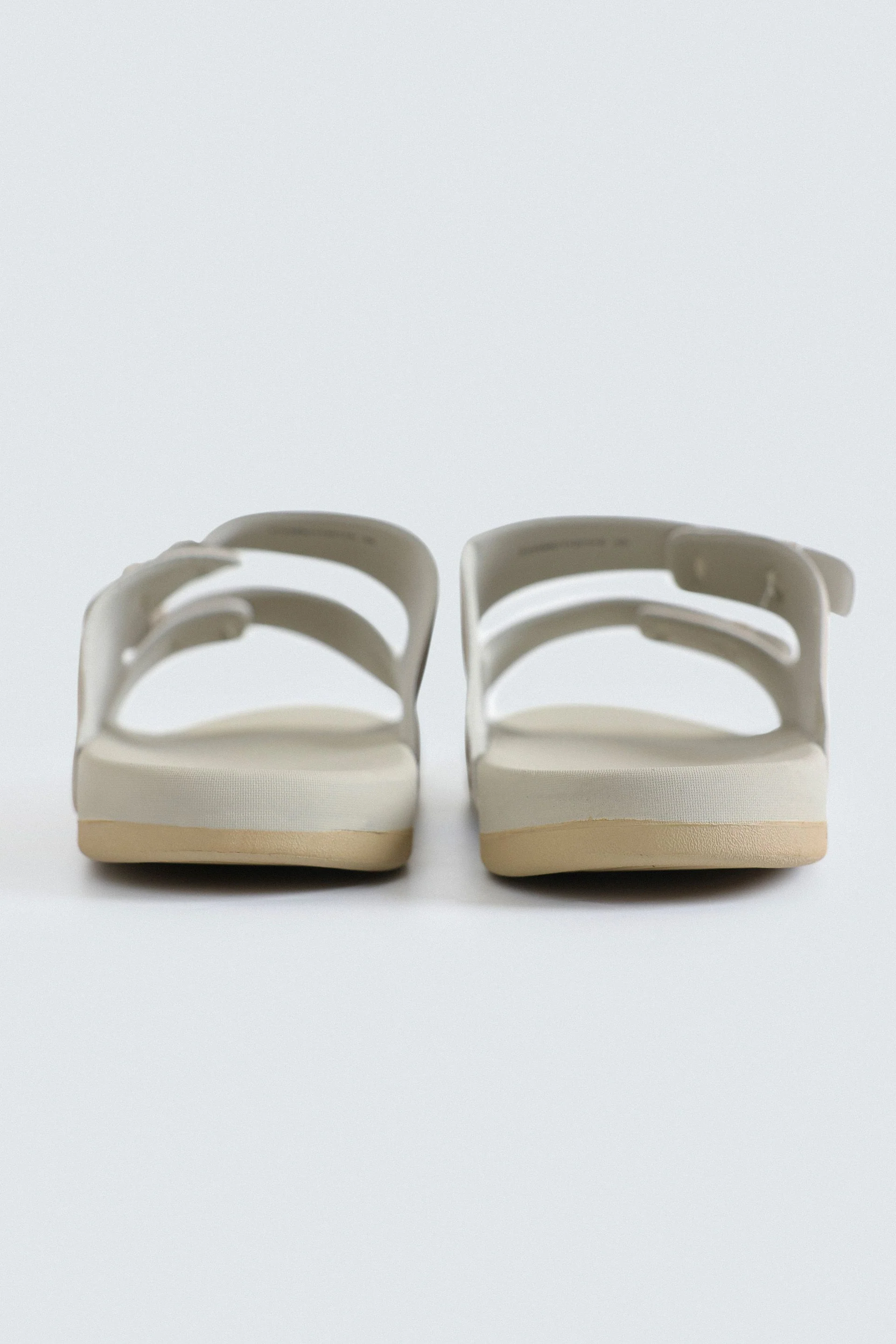 Double Strap Suede Slides - Image 4