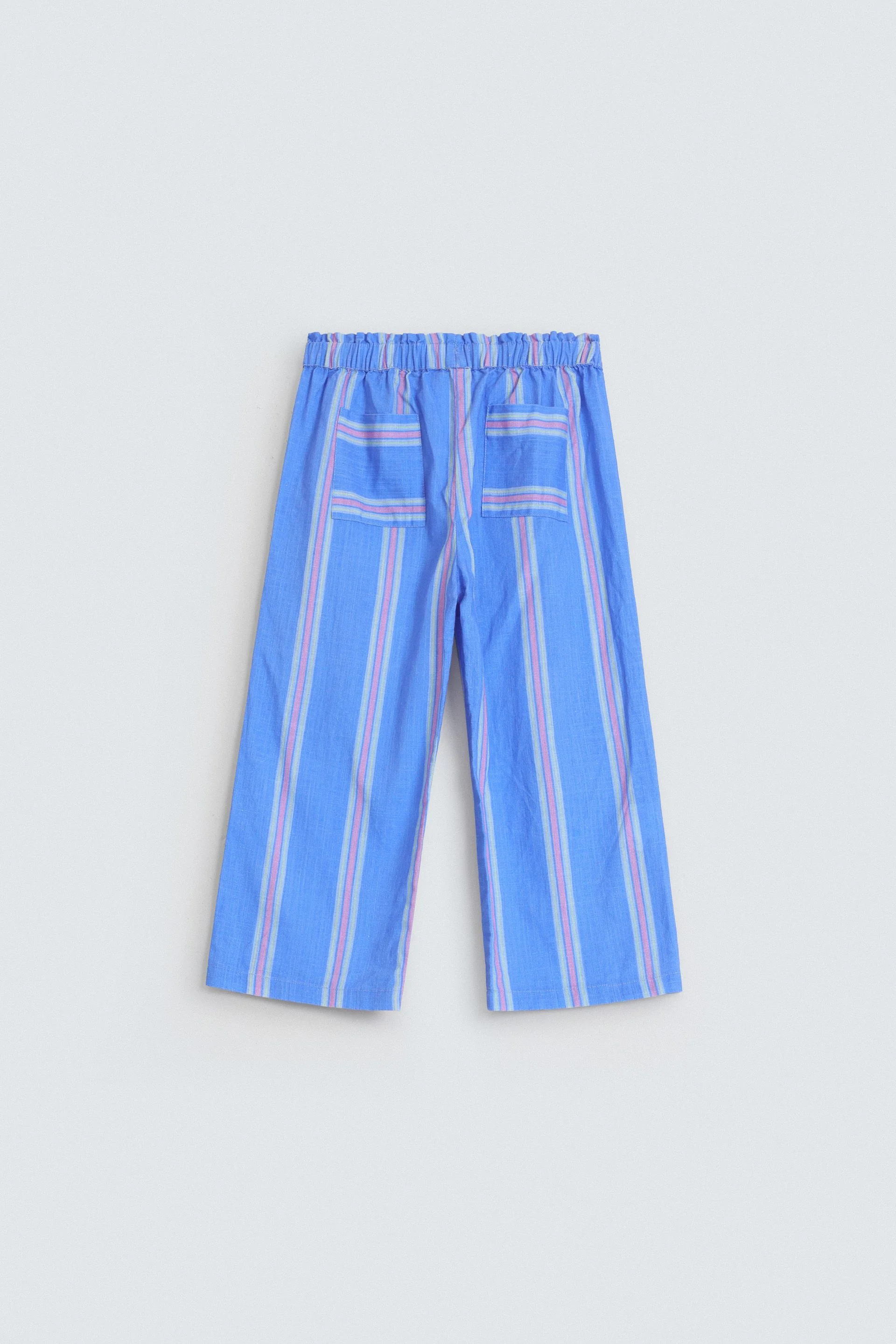 Striped Wide Leg Trousers - Image 3