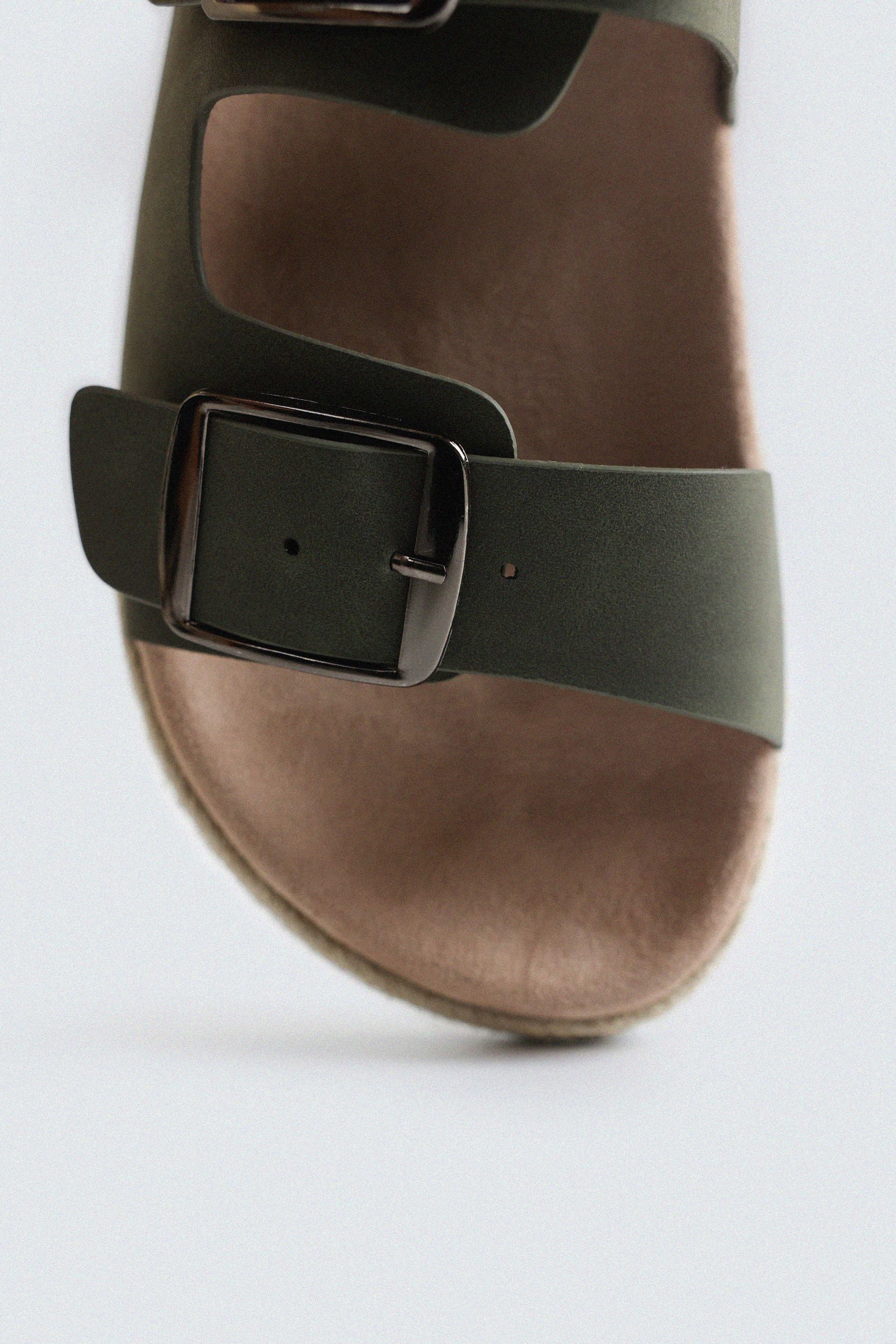 Double Buckle Strap Flats - Image 9