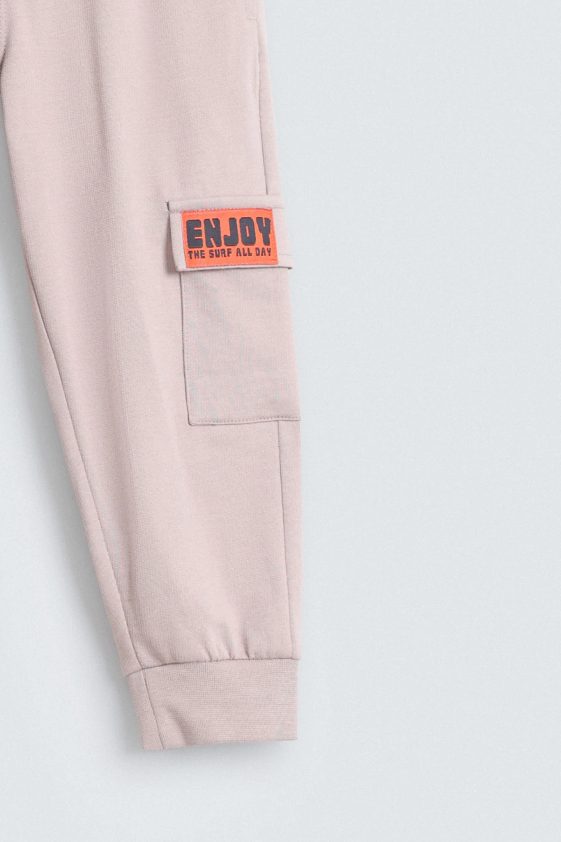 Cargo Jogger Trousers With Label Patch - Image 2