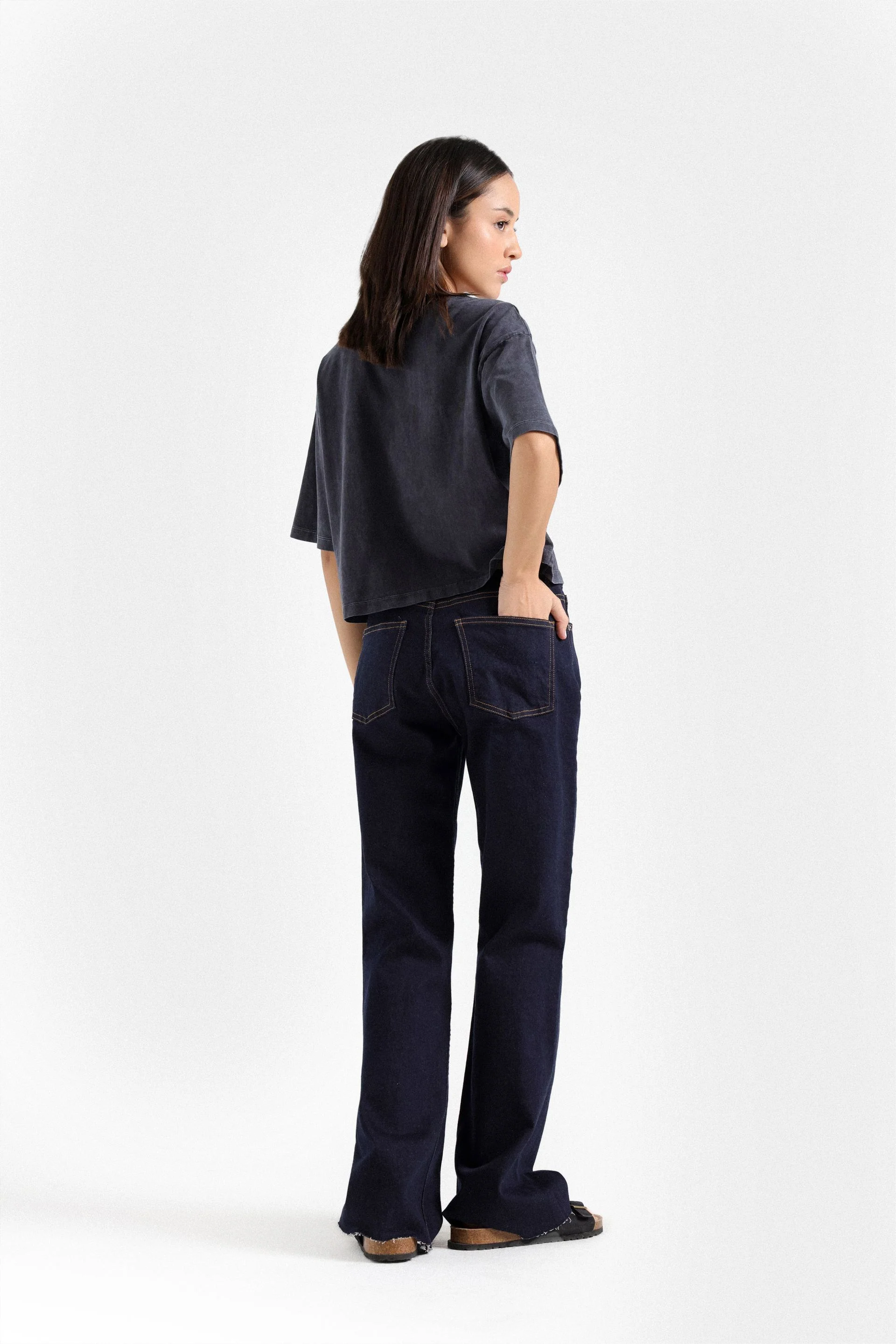 Mini Flared Jeans - Image 3