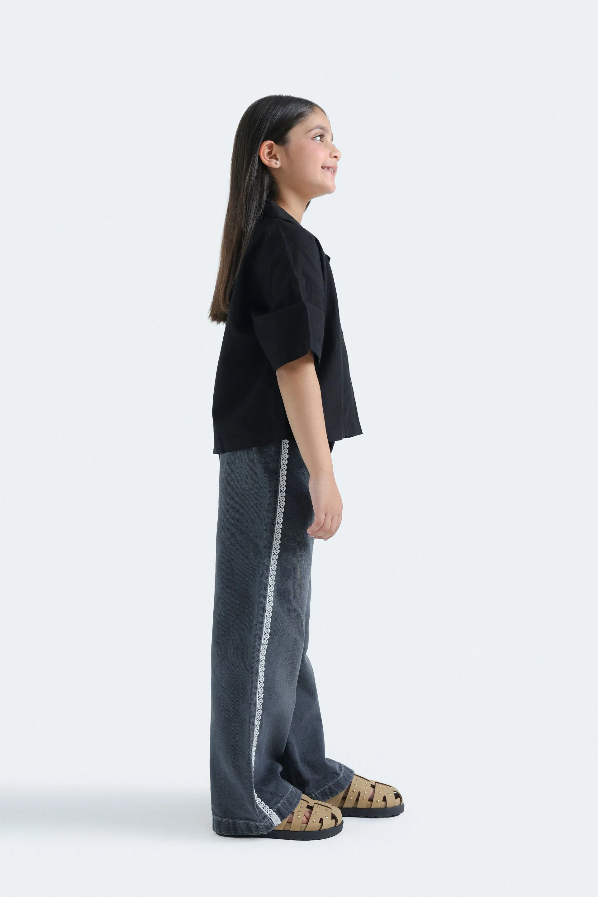 Cropped Resort Collar Shirt - Image 5